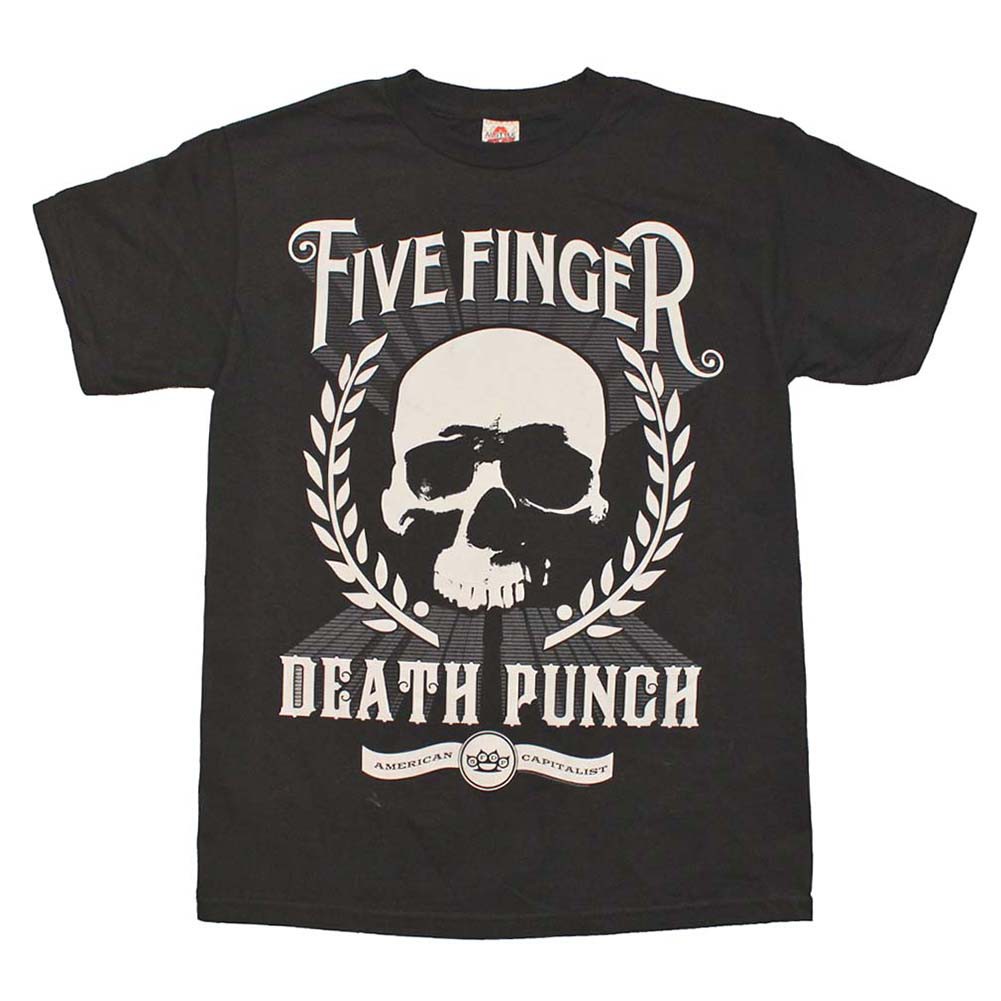 Five Finger Death Punch Skull Zoom T-Shirt