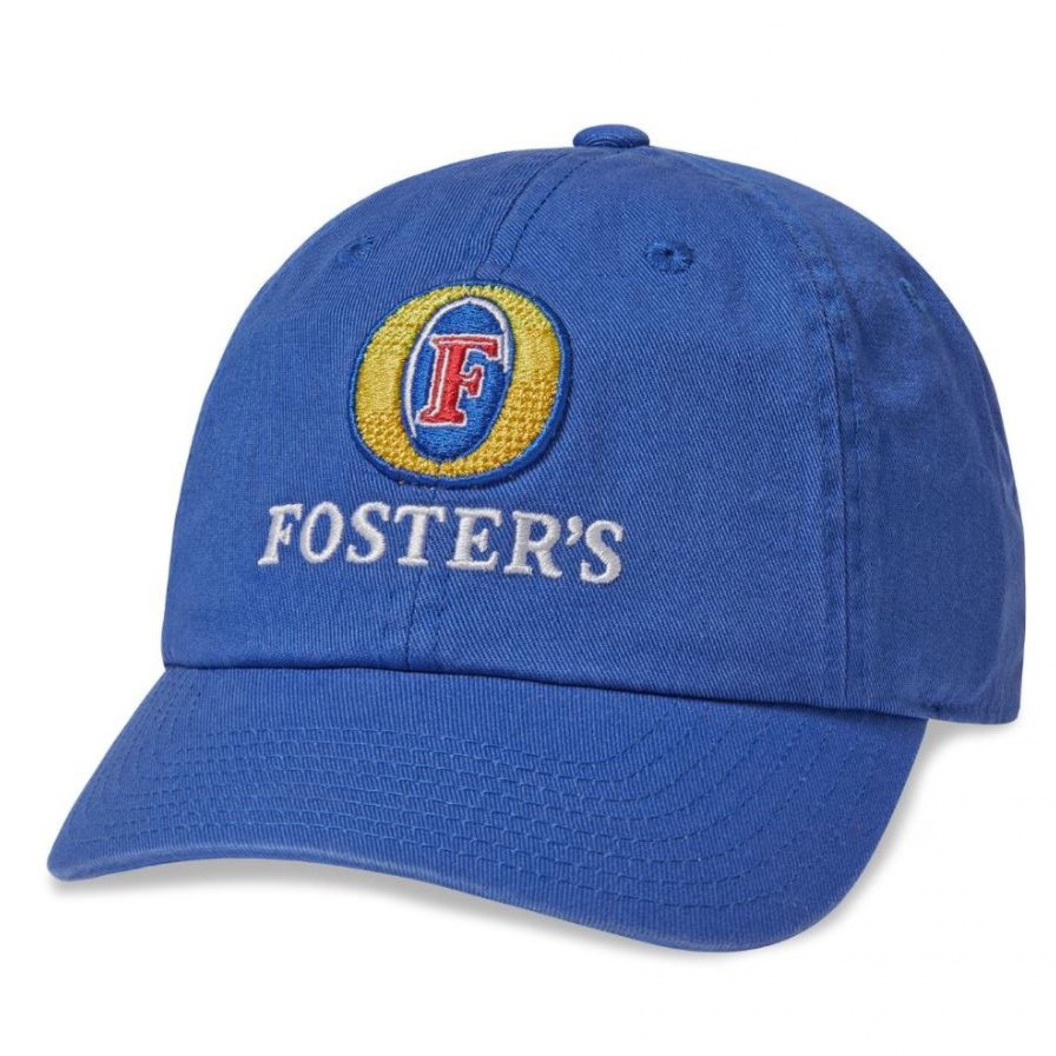 Foster's Beer Logo Blue Adjustable Ballpark Hat