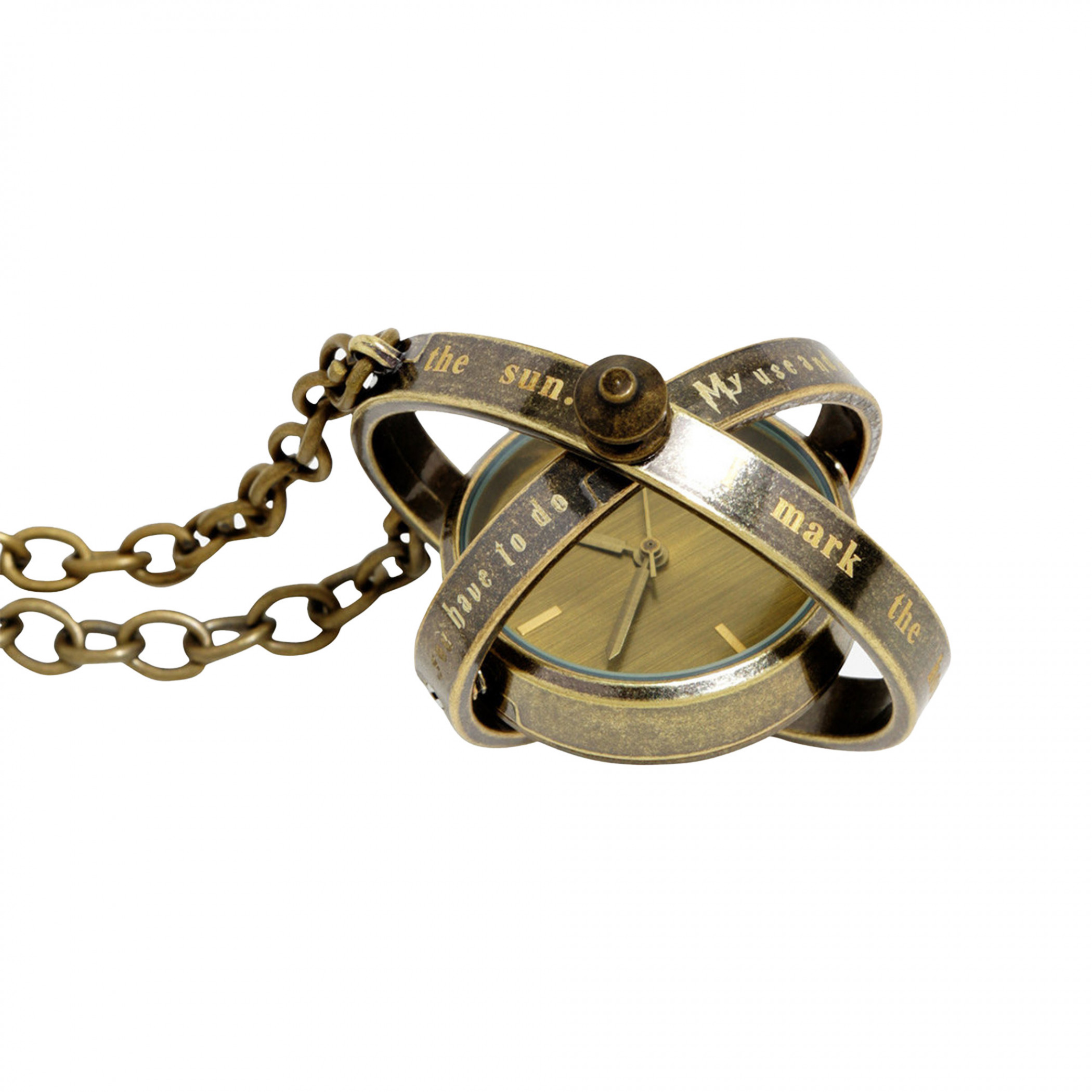 Harry Potter Double-Sided Time Turner Watch Necklace