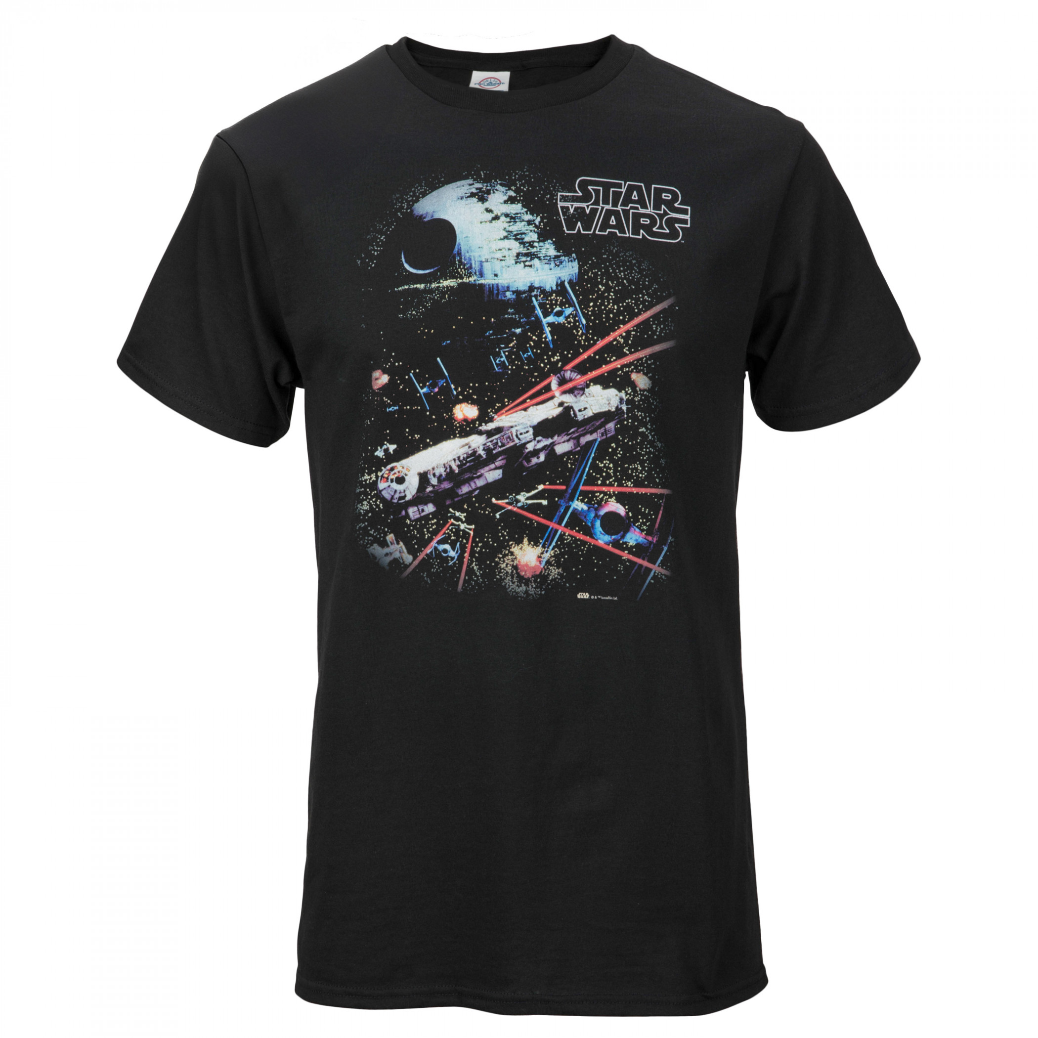 Star Wars Space Battle Portal Publications Poster T-Shirt