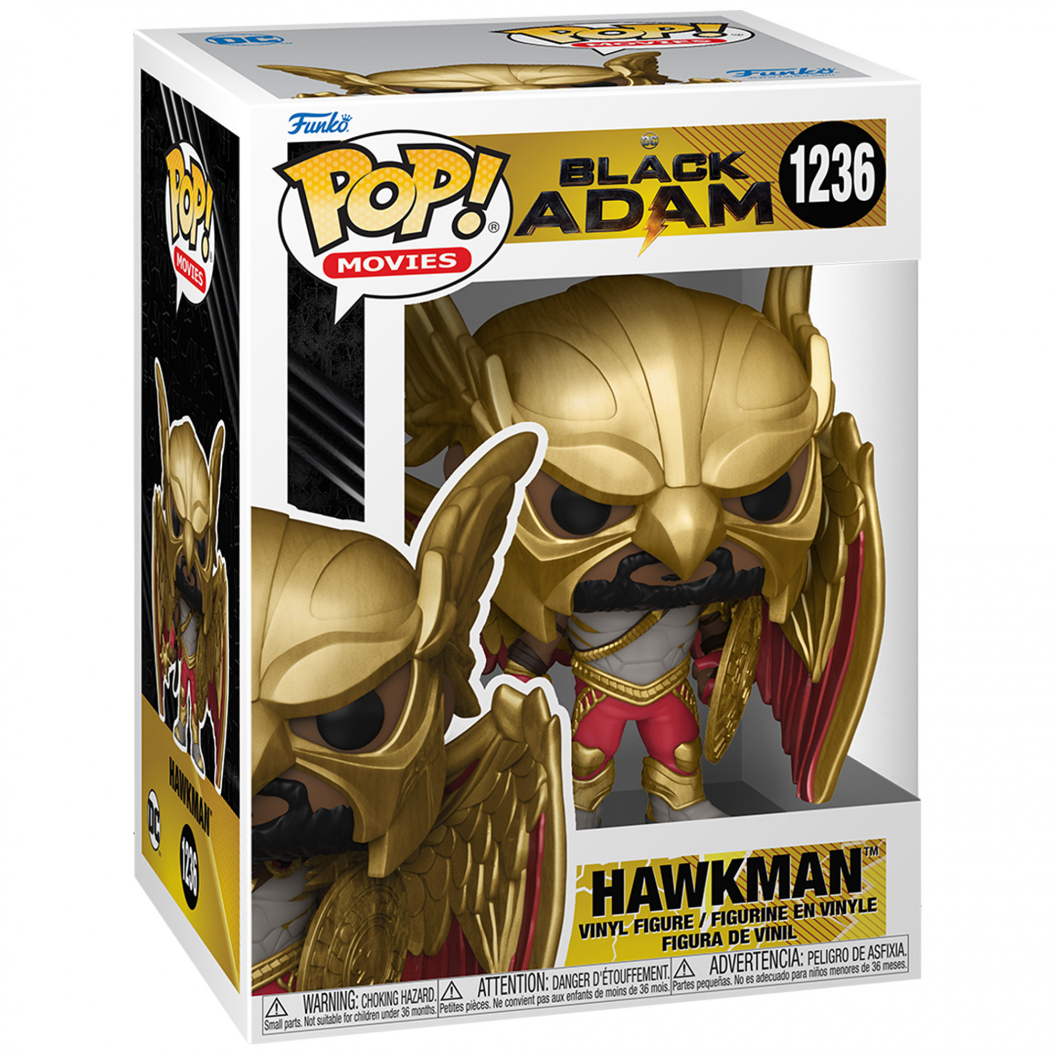 DC Comics Black Adam Hawkman Funko Pop! Vinyl Figure