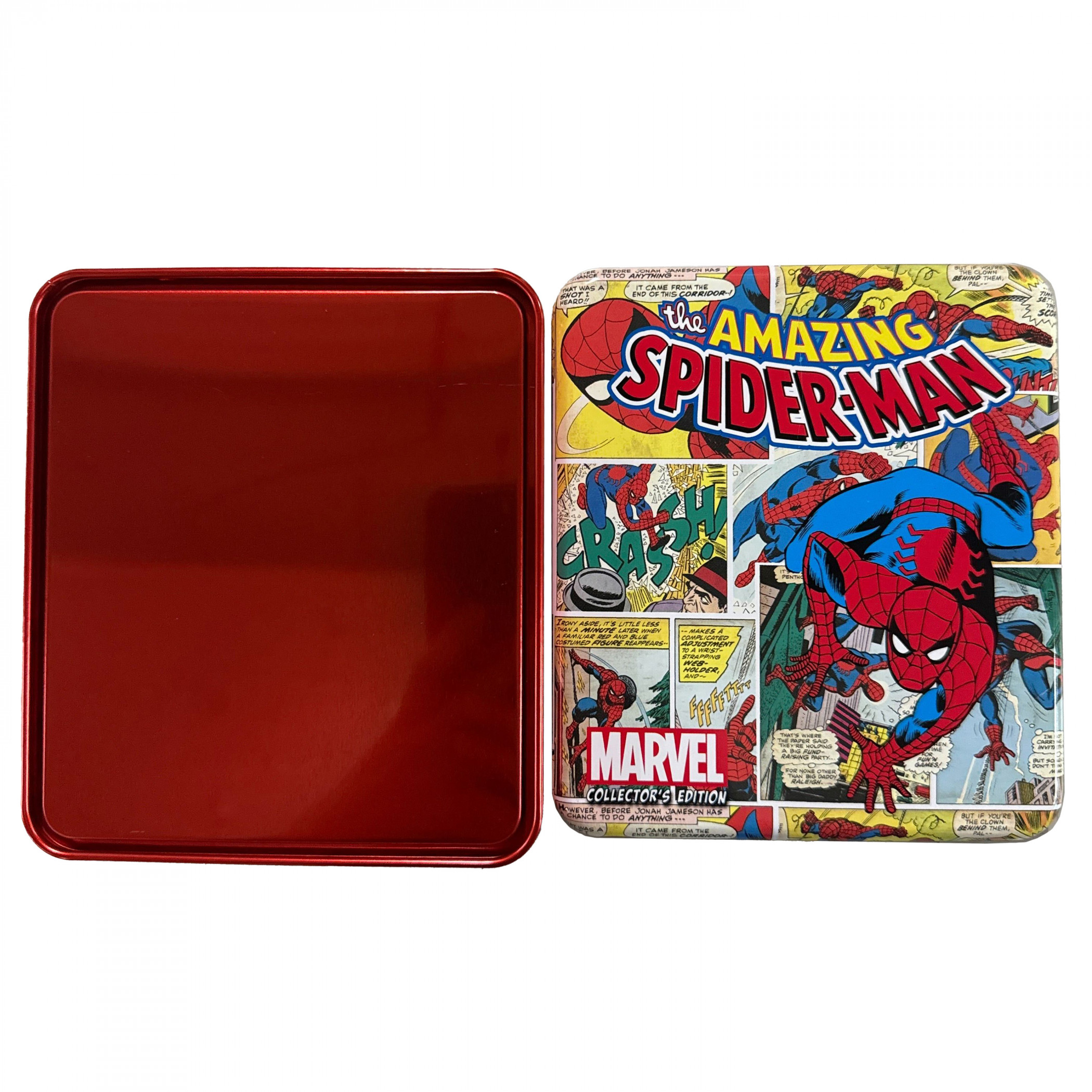 Spider-Man I Heard Something! Trifold Wallet in Collectors Tin