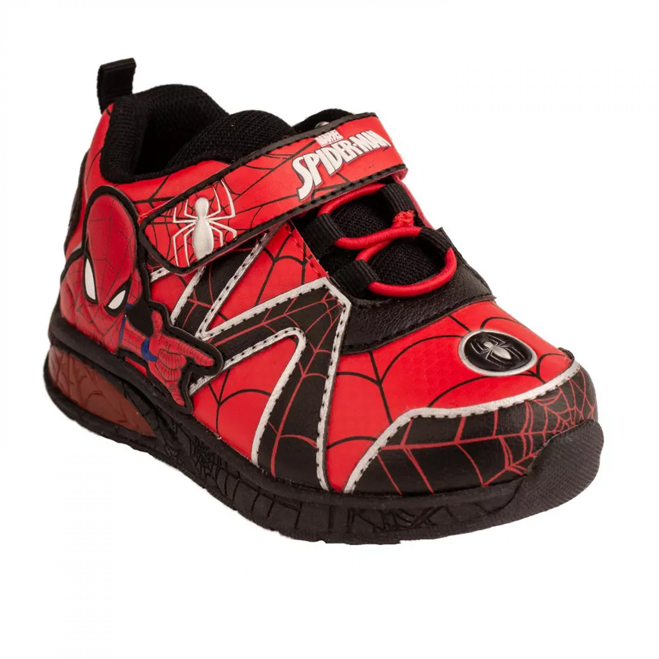 Spider-Man Web Swing Boy's Light-Up Sneakers