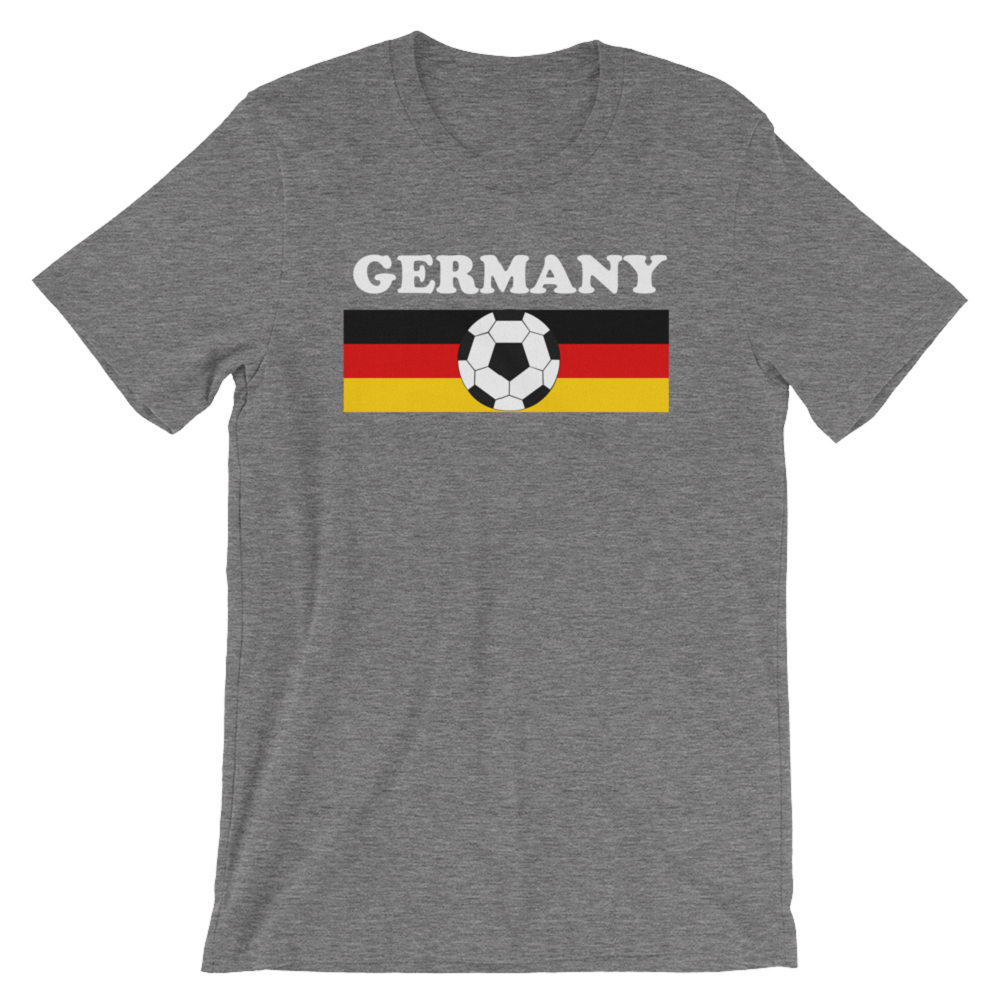 World Cup Soccer Germany Men's Grey T-Shirt