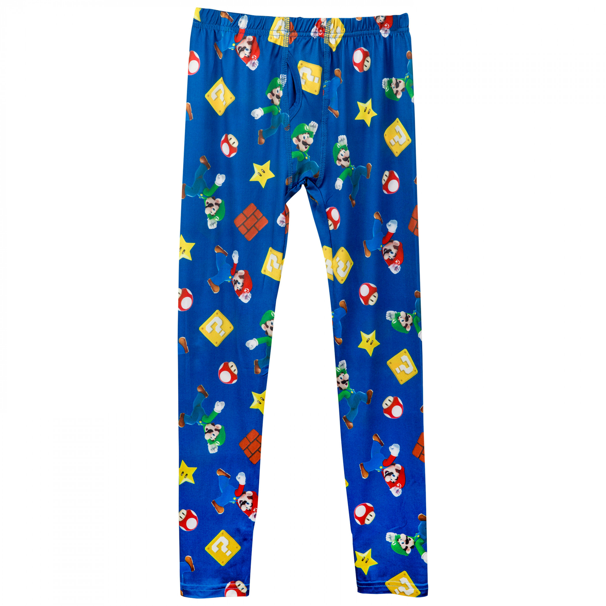 Super Mario Bros. Level-Up Boys 2-Piece Pajama Set