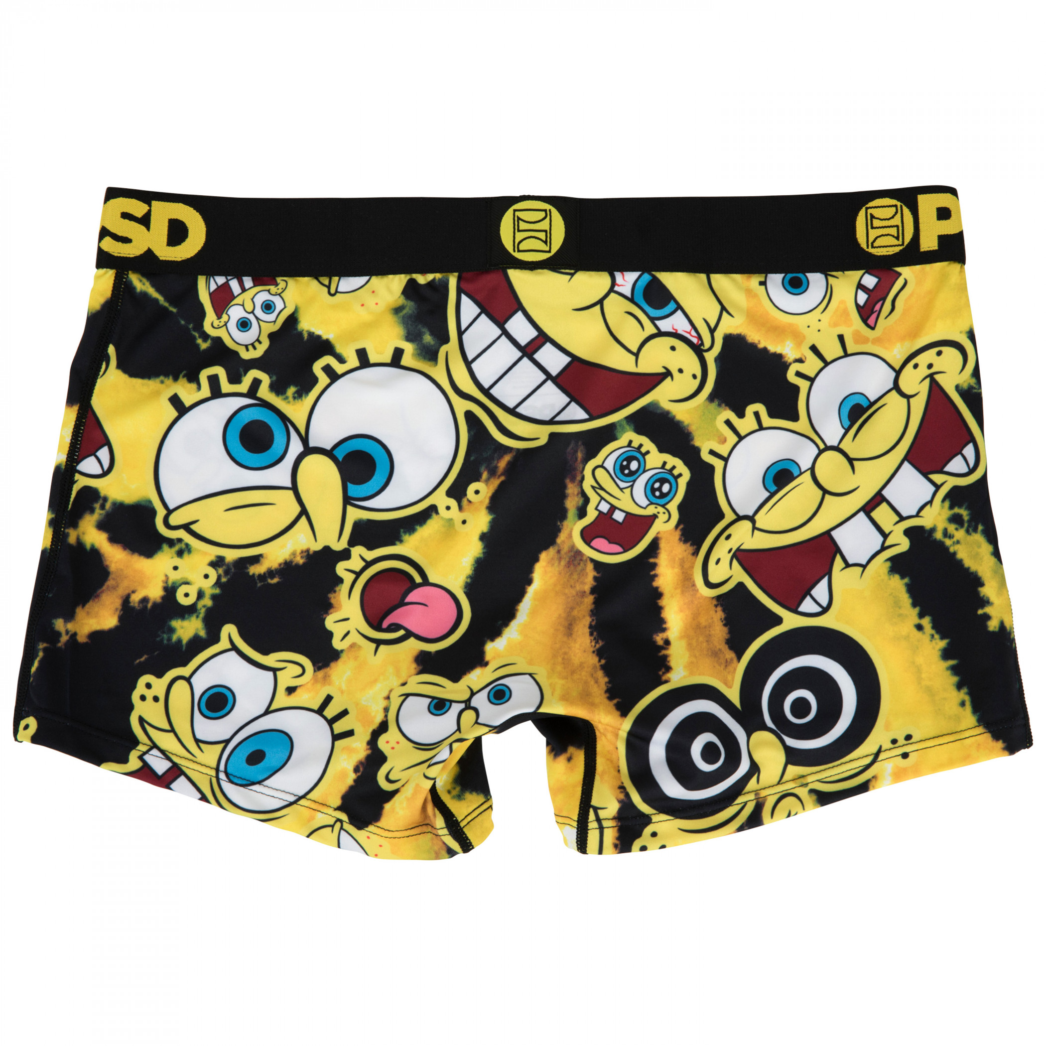 SpongeBob SquarePants Face Expressions Men's PSD Boxer Briefs