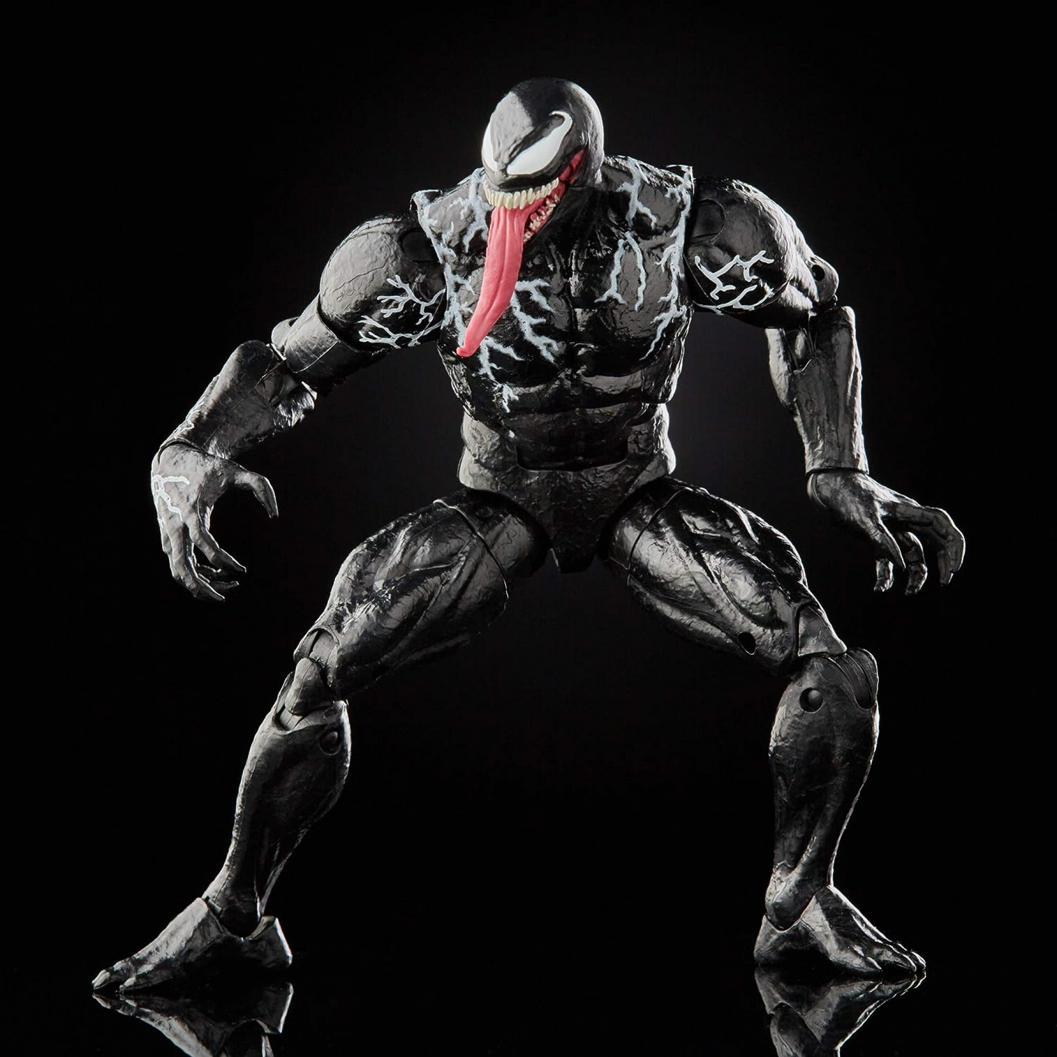 Marvel Comics Venom 6' Posable Figure with Interchangeable Parts