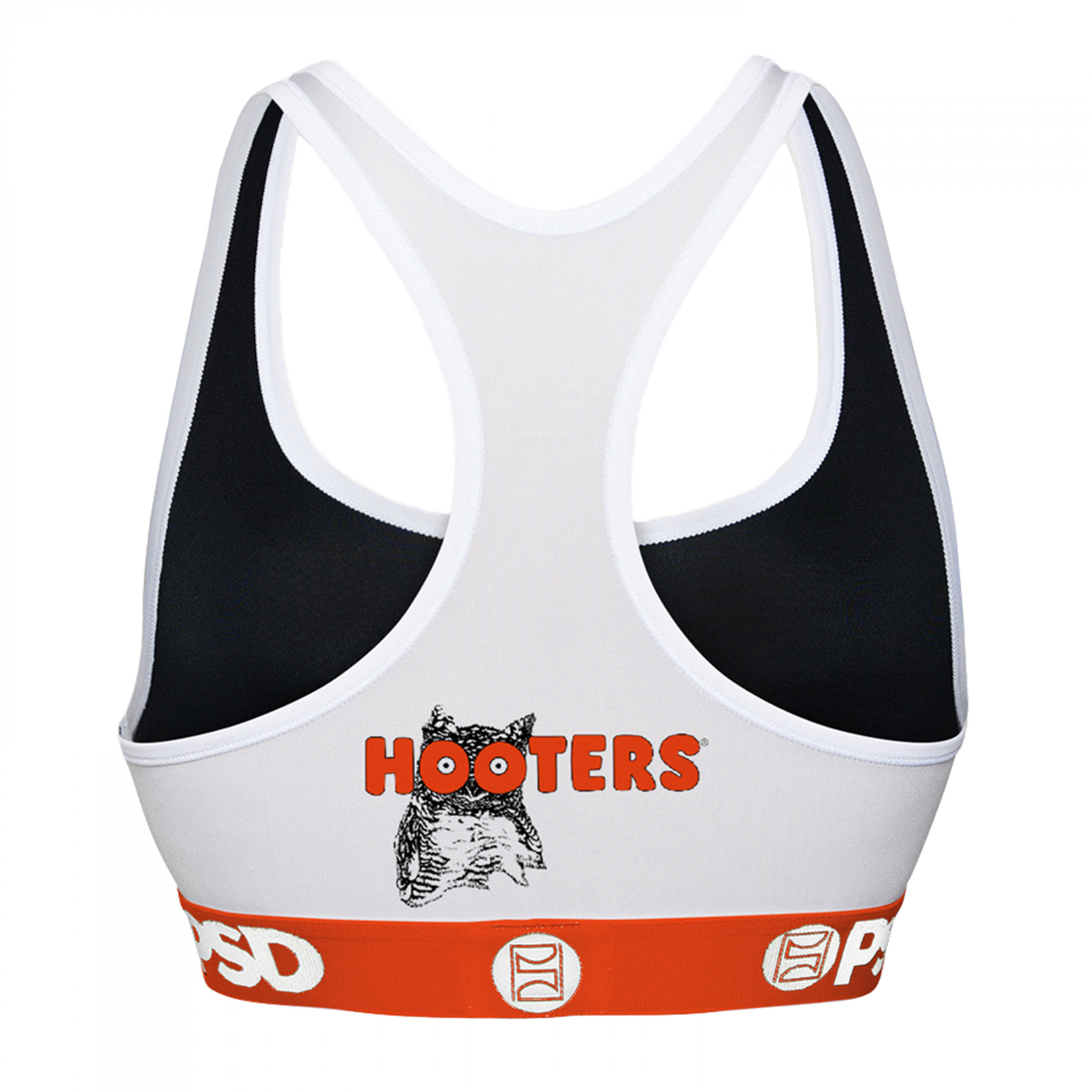Hooters Restaurant Original Uniform PSD Sports Bra