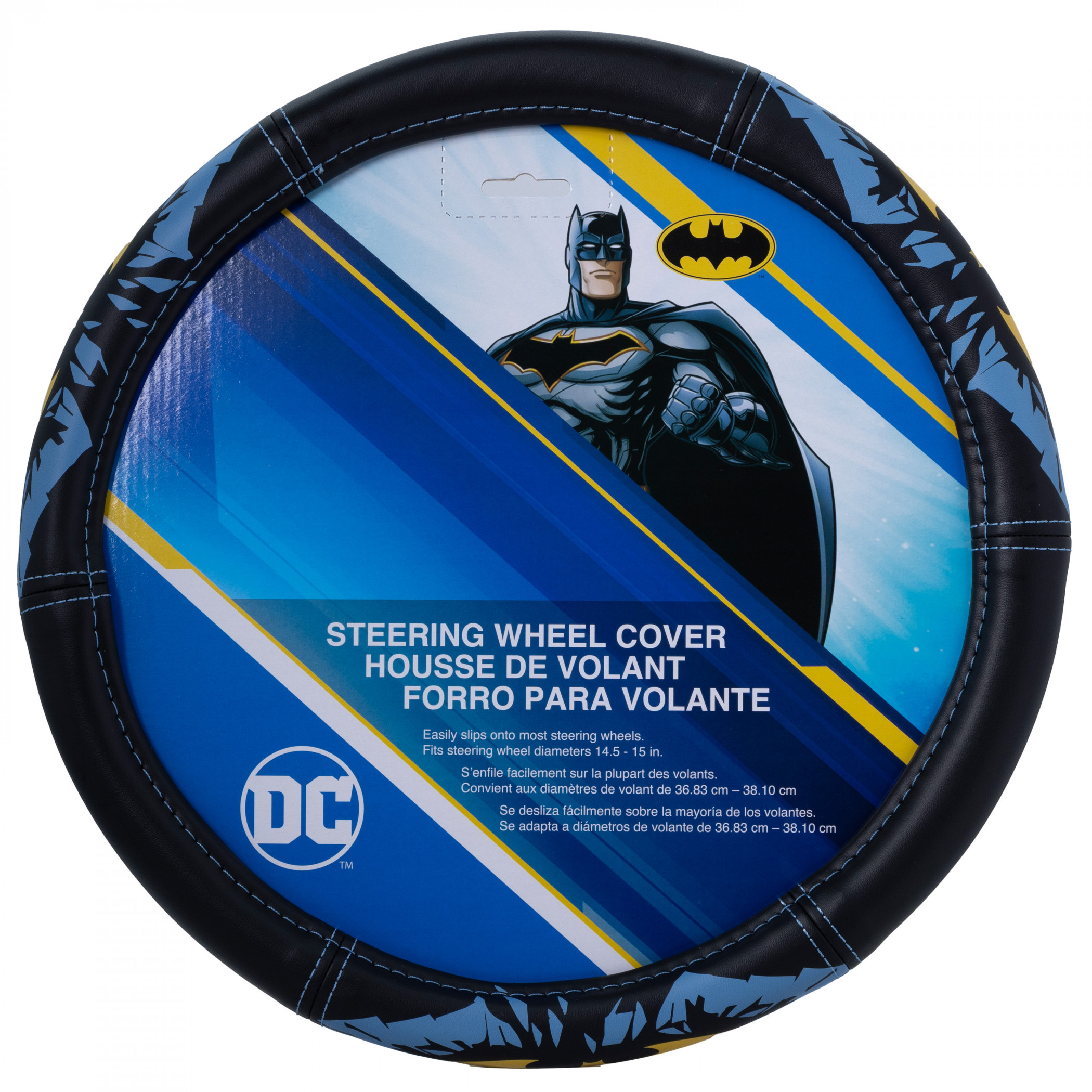 Batman Shattered Symbol Steering Wheel Cover