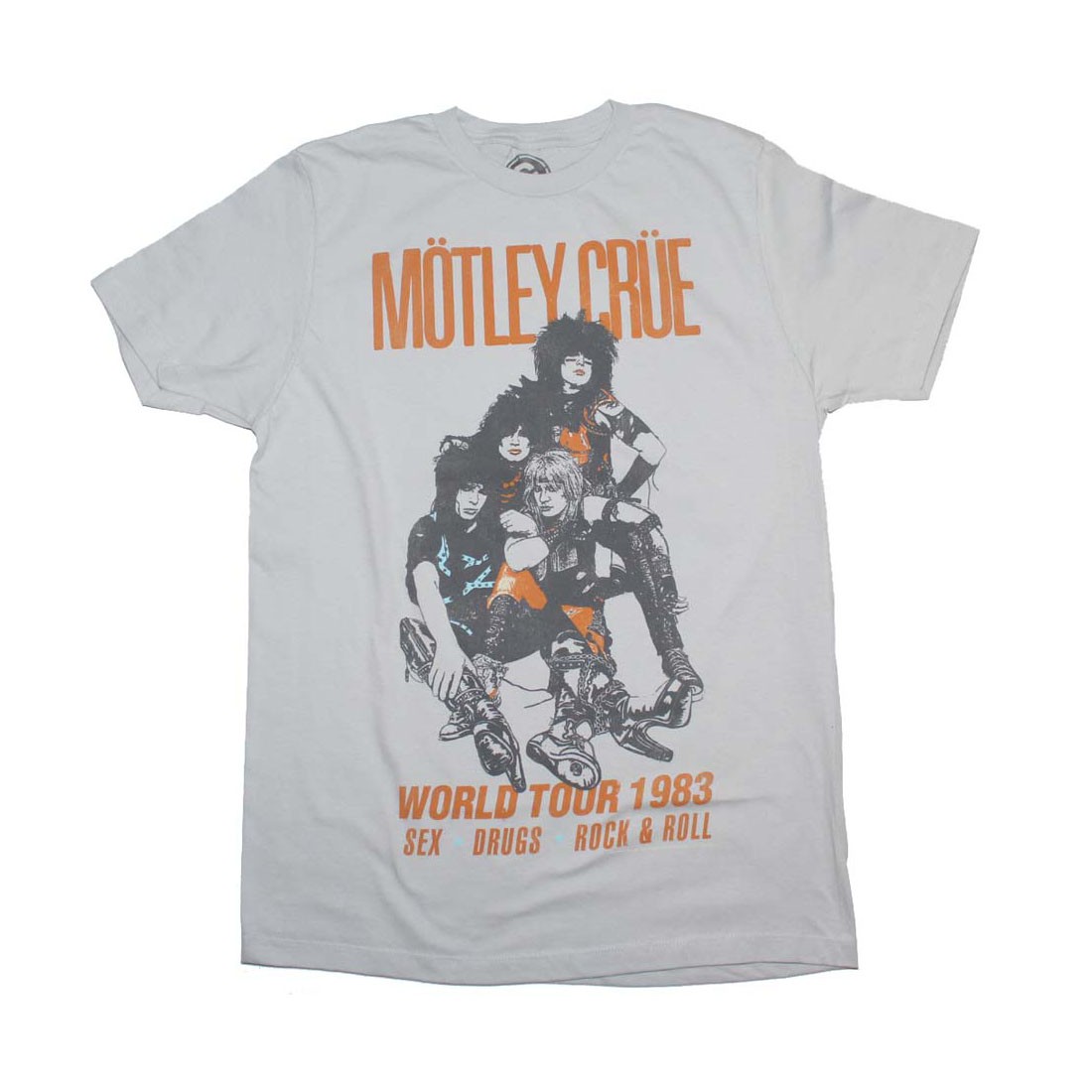 Motley Crue Vintage-Inspired World Tour 1983 T-Shirt