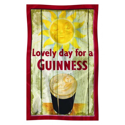Guinness Sunny Pint Tea Towel