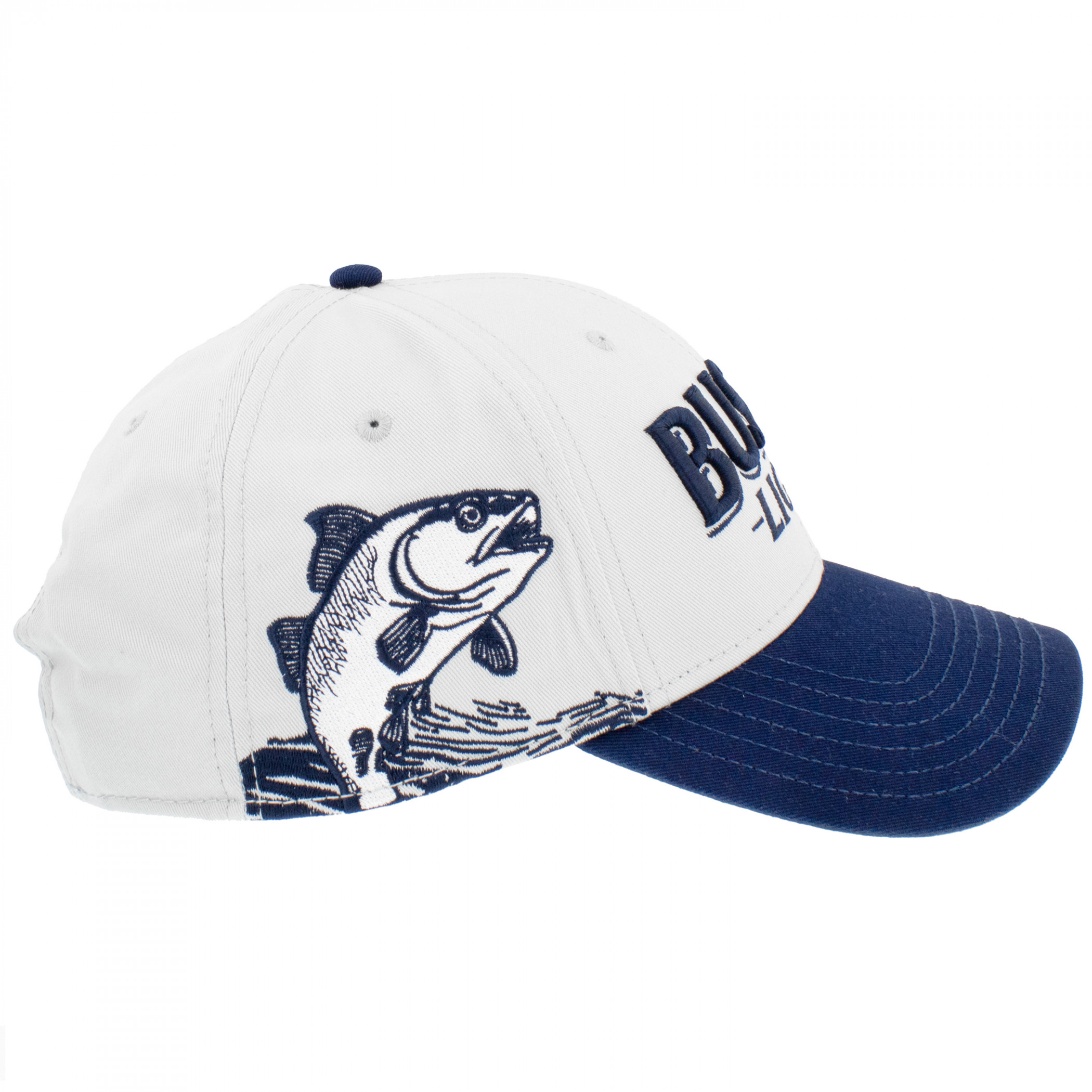 Busch Light Bass Fishing Adjustable Hat