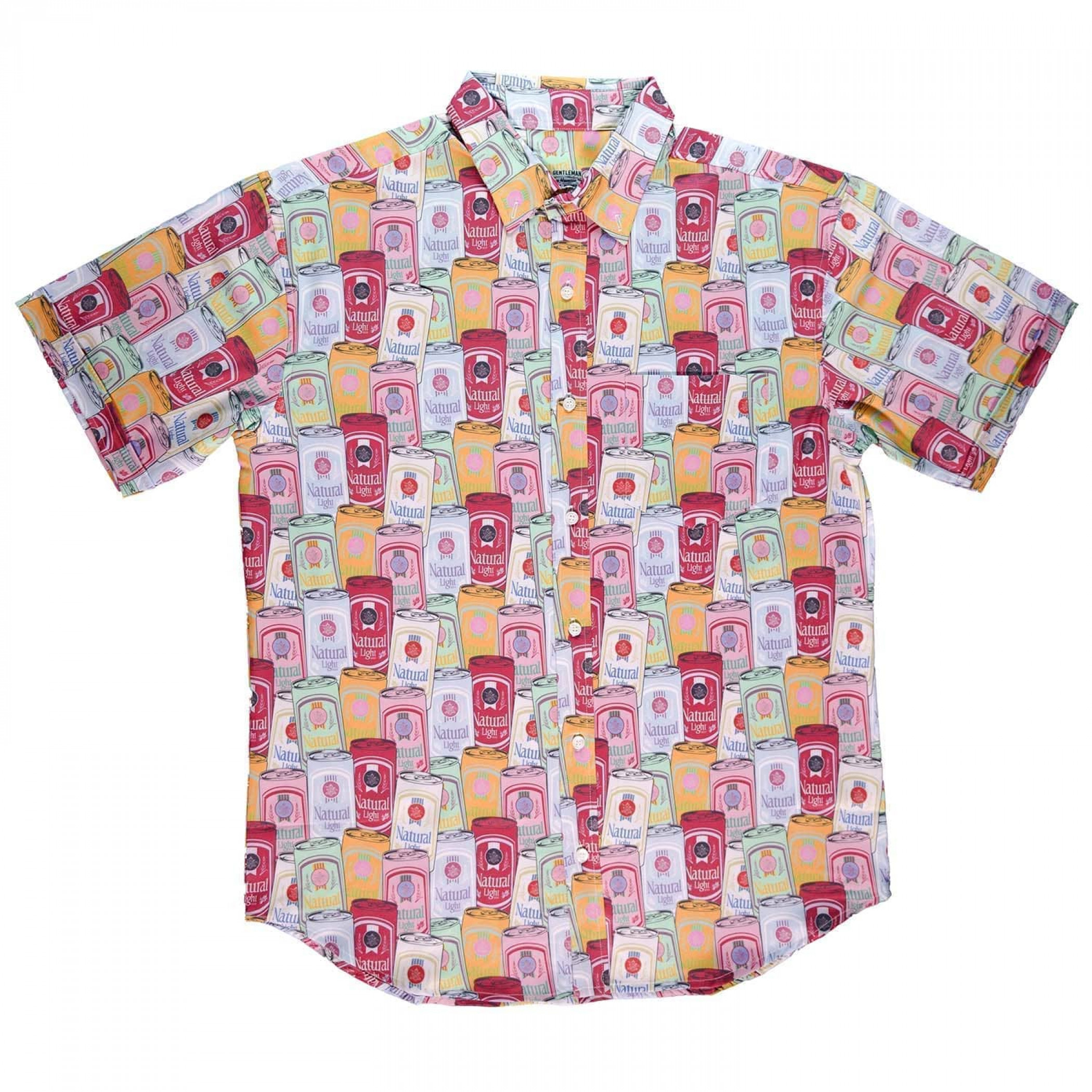 Natty Light Pop Art Hawaiian Shirt
