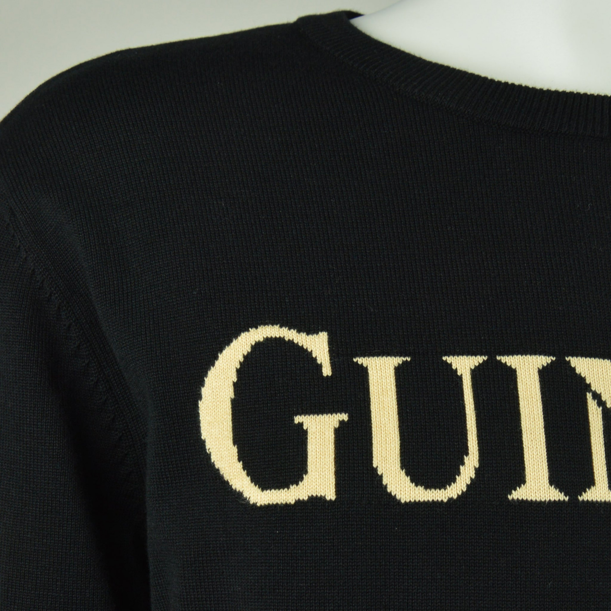 Guinness Logo Organic Cotton Knitted Sweater