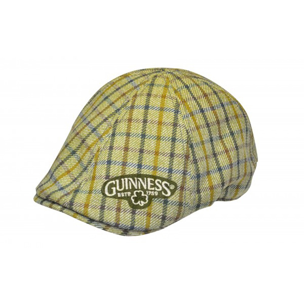 Guinness Green Plaid Ivy Hat