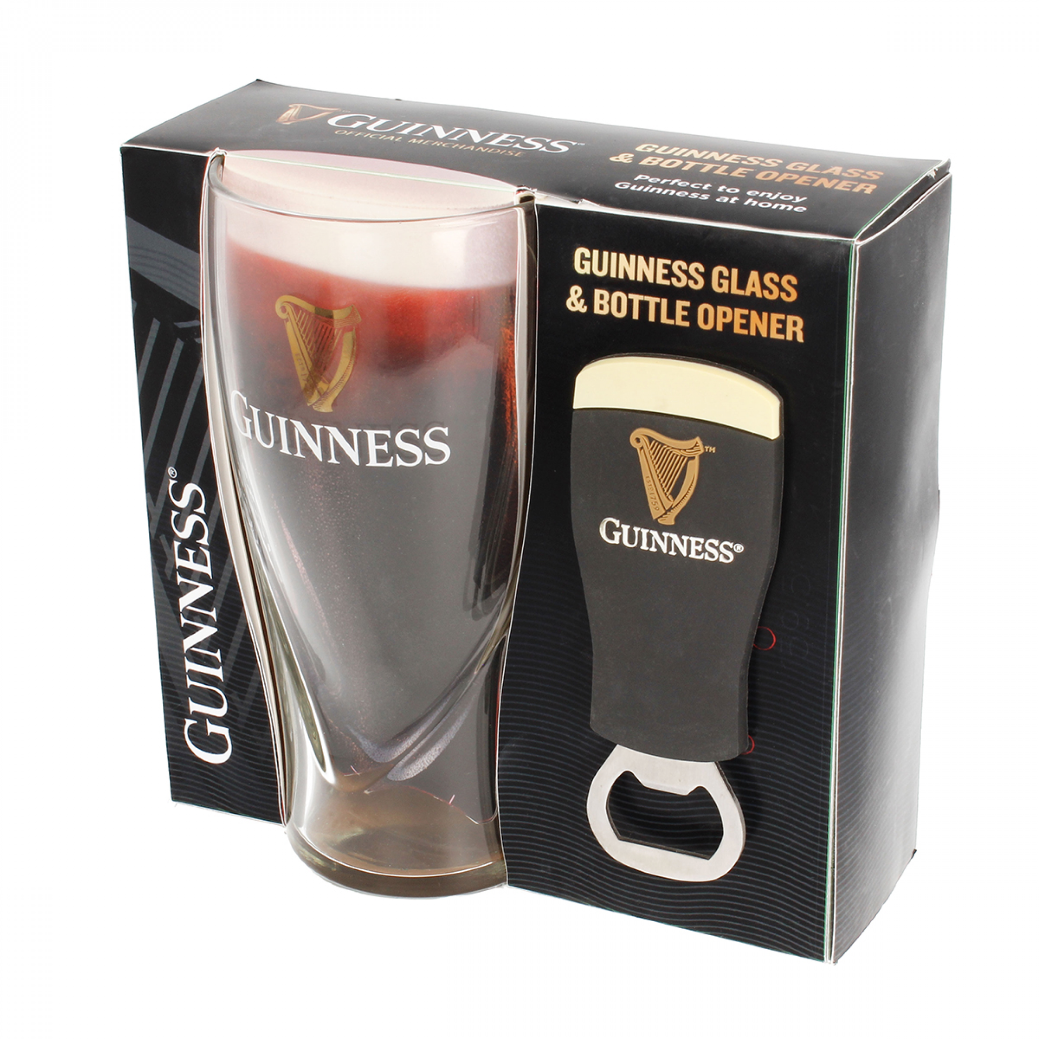 Guinness Harp Beer Bottle Opener Aluminum ~ Set Of Four ~ New & Free Ship 4 