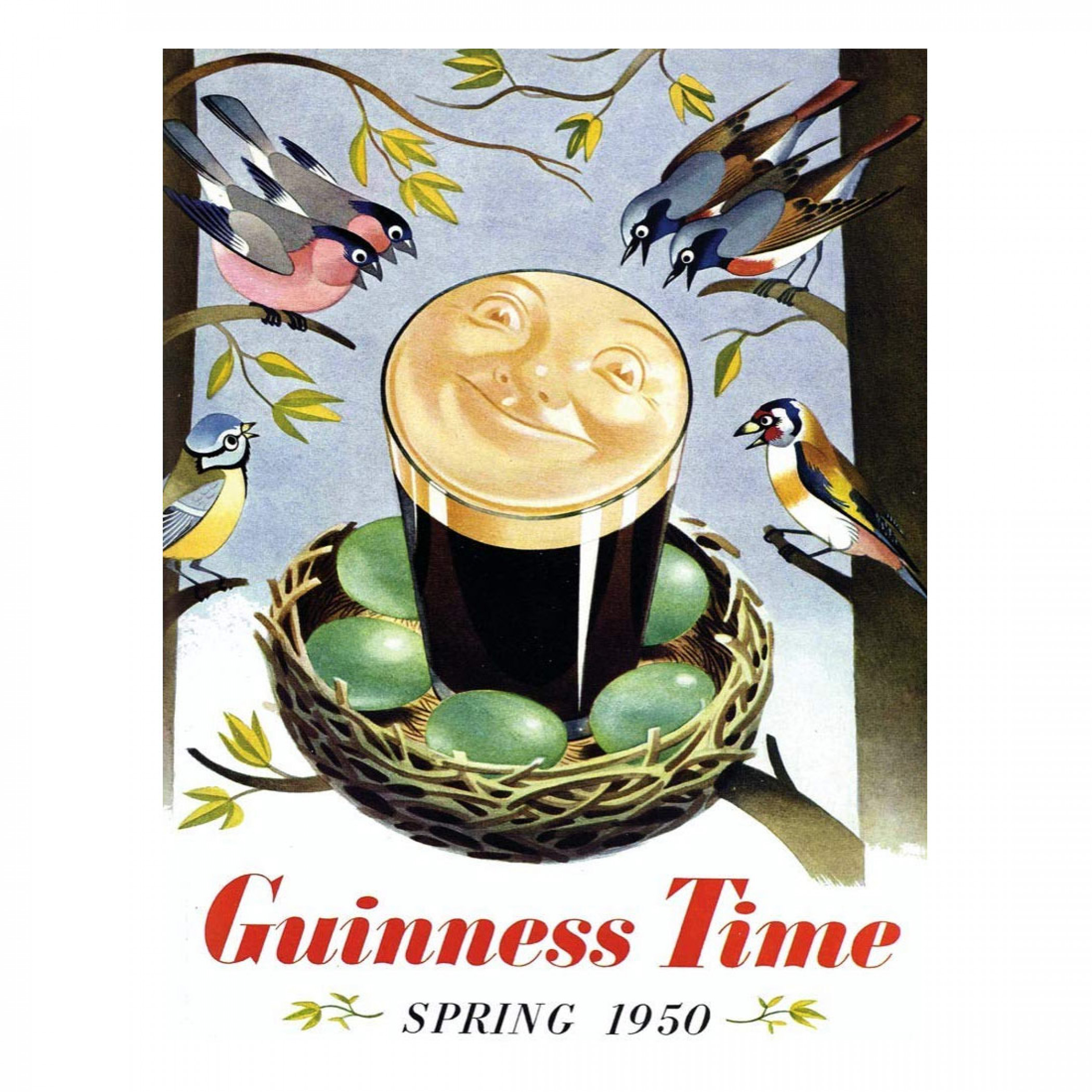 Guinness Vintage Time Birds Nest 500 Piece Puzzle