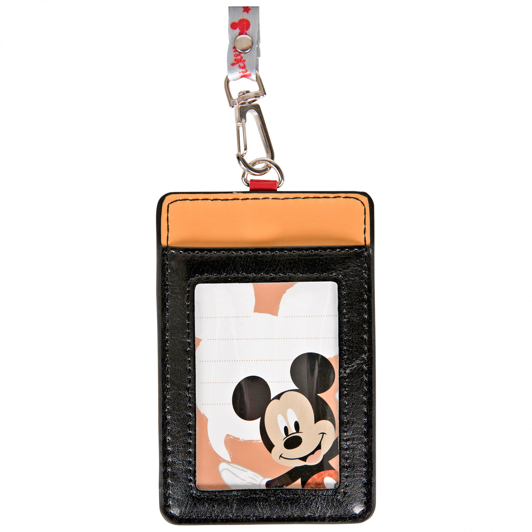 Coach X Disney Mickey Mouse Cardholder Keychain 