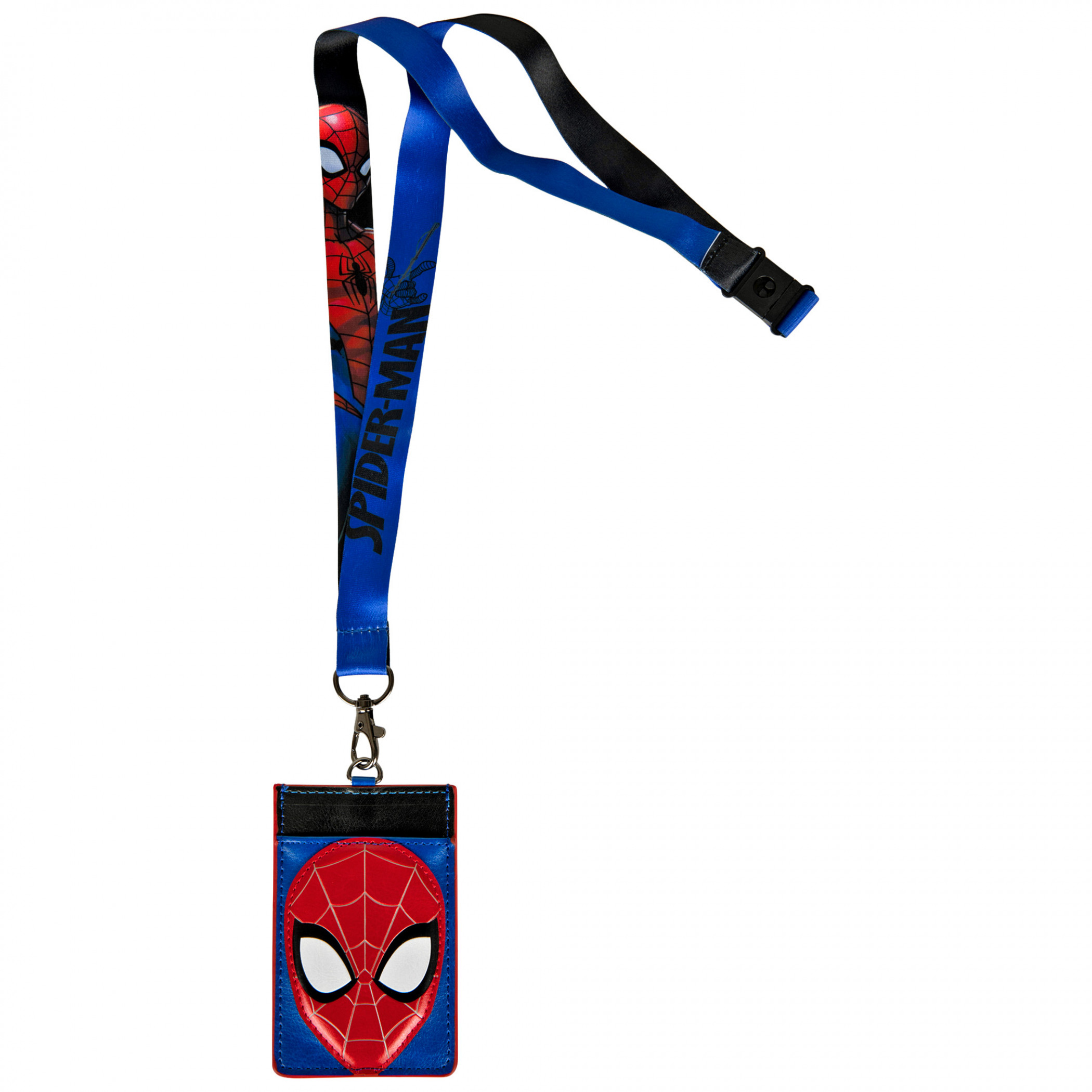 ID Badge Lanyard New Key Chain Marvel Spider-Man Lanyard 