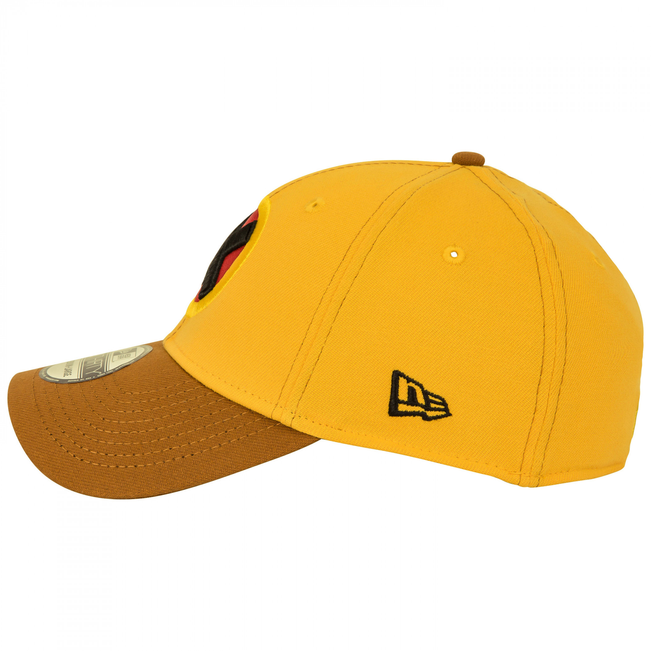 Wolverine Uncanny X-Men Yellow & Brown New Era 39Thirty Fitted Hat