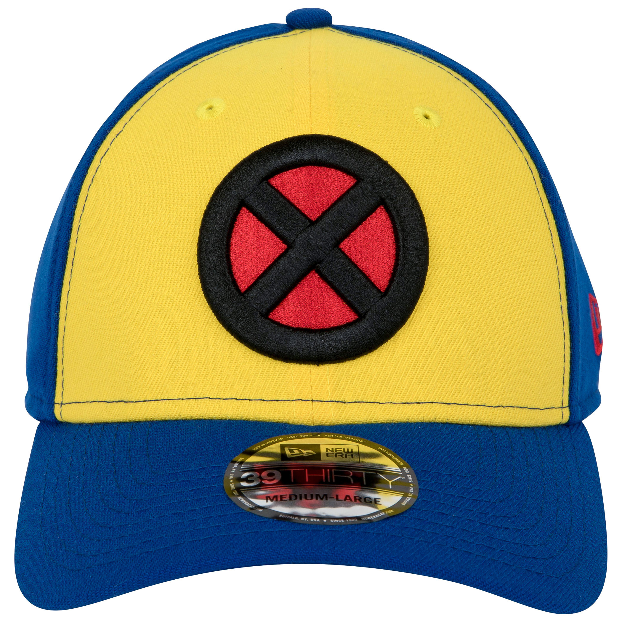 X-Men Symbol Wolverine Two-Tone Colorway New Era 39Thirty Fitted Hat