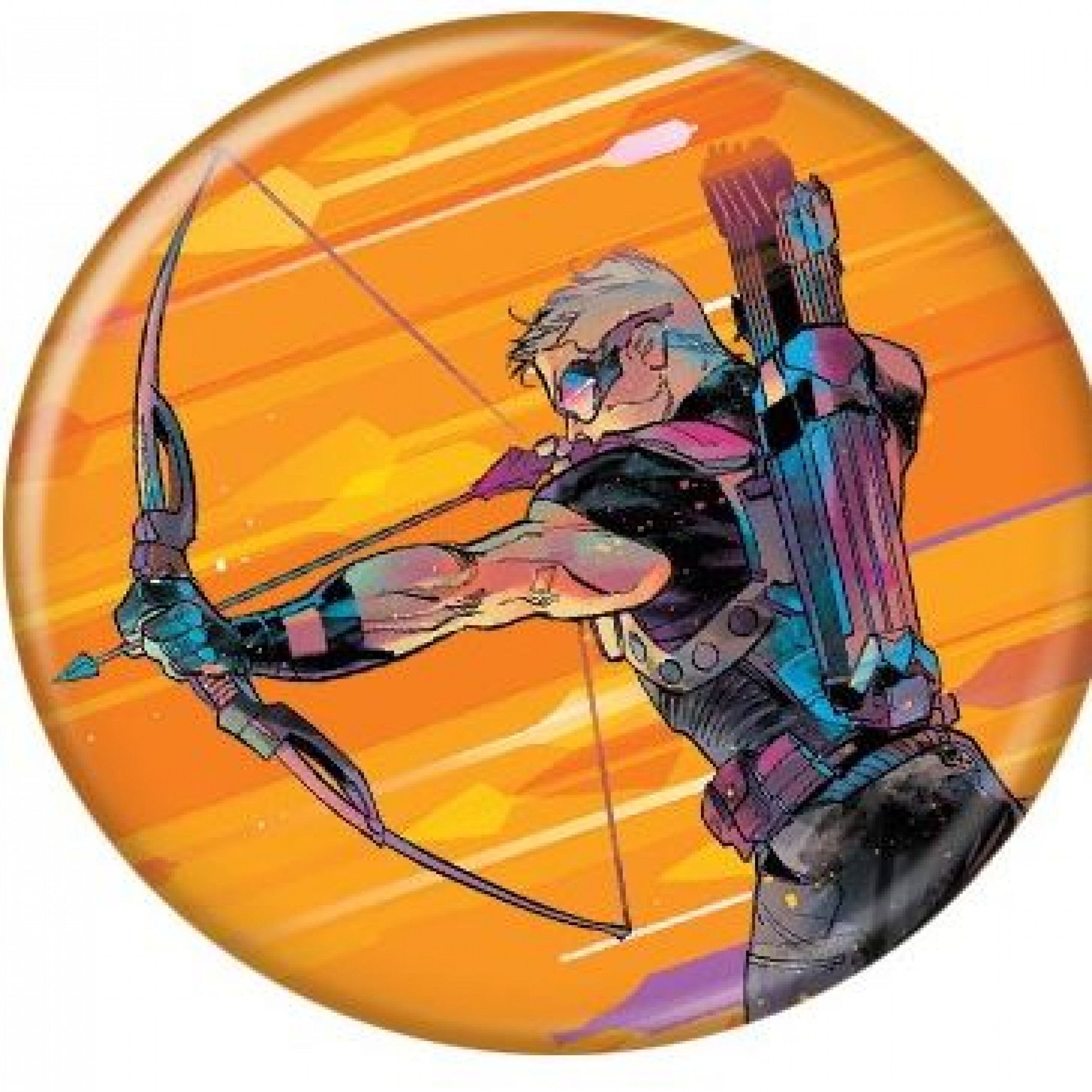Marvel Hawkeye Freefall Shot Button