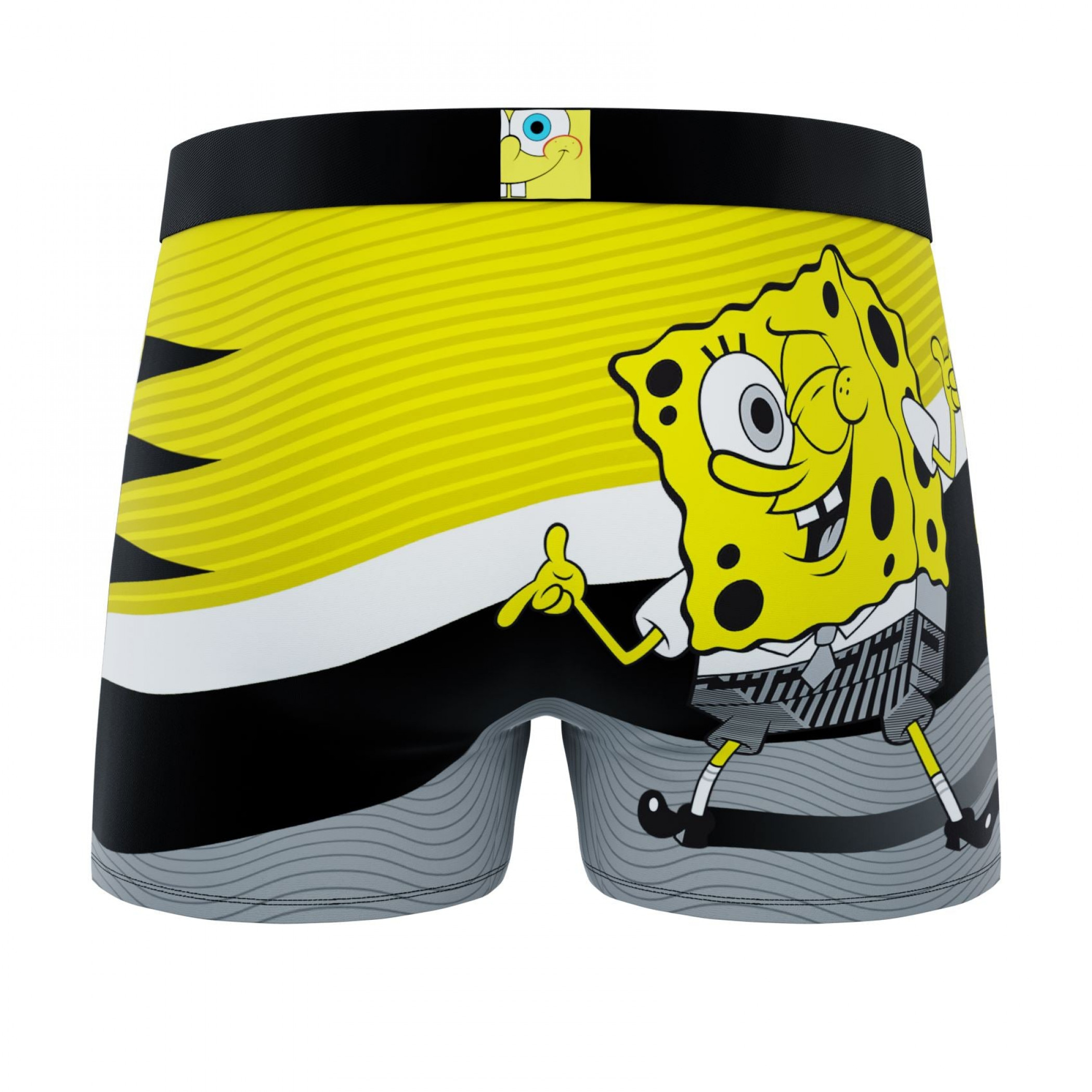 Crazy Boxer SpongeBob SquarePants You Gotta Be Kidding Me Pose Men's Boxer Briefs