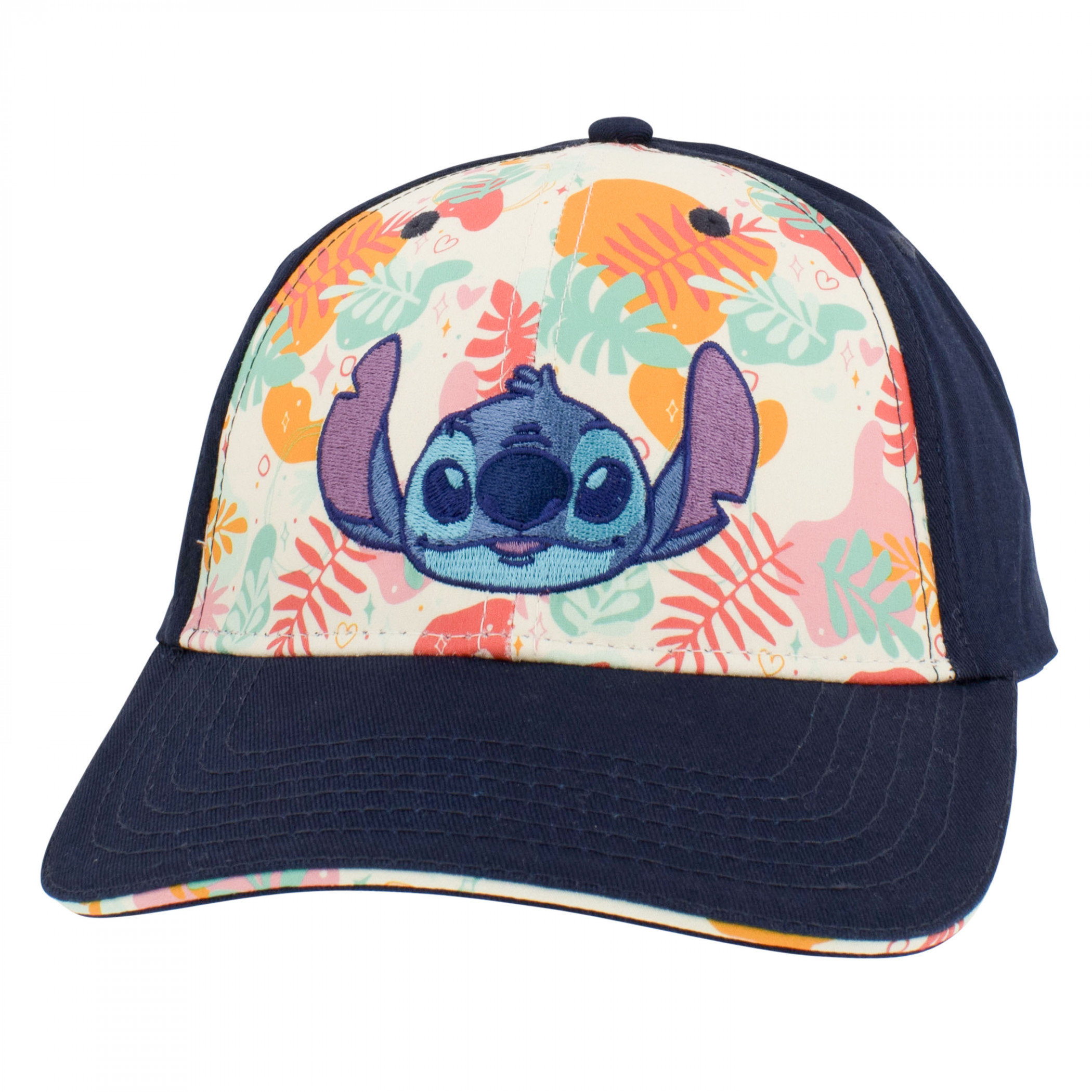 Lilo & Stitch Tropical Florals Baseball Cap