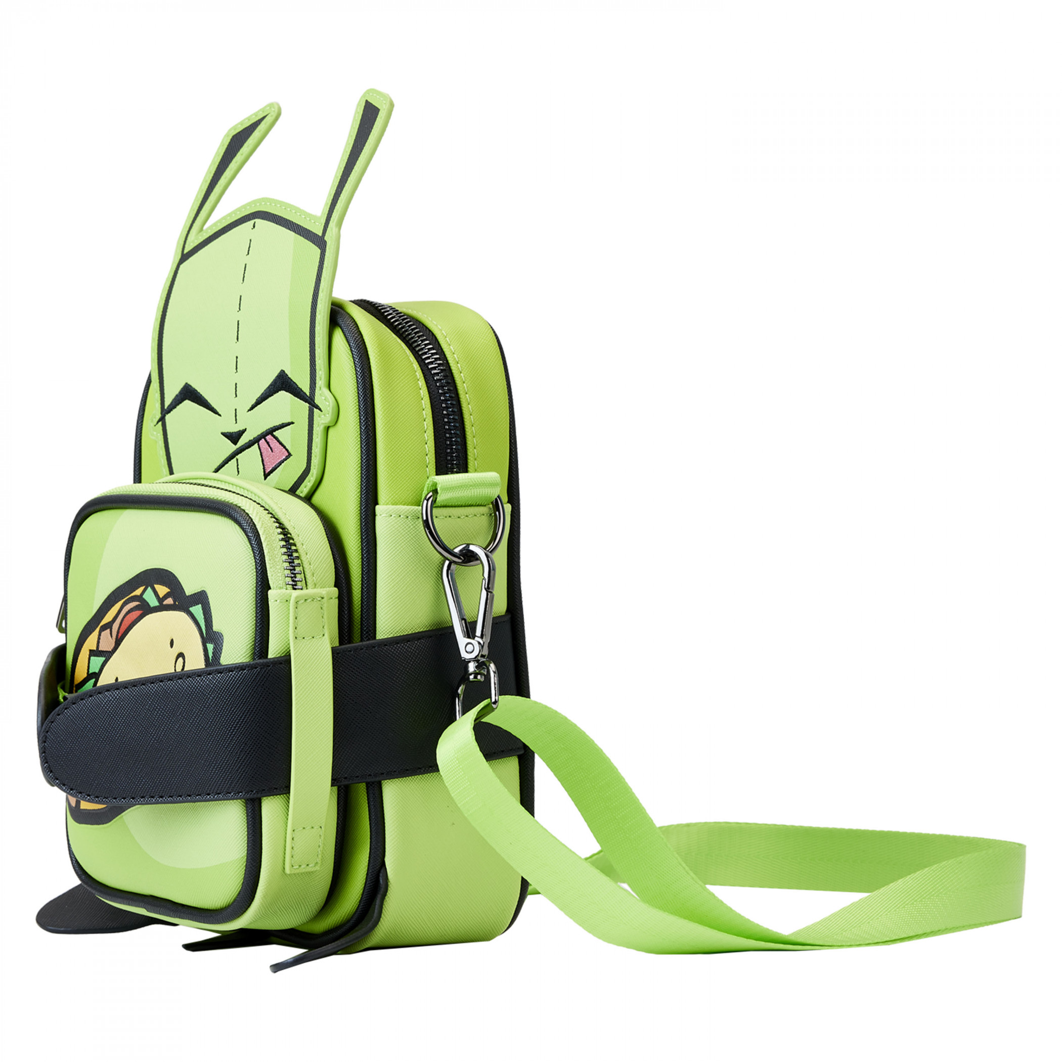 Invader Zim Gir and Tacos Crossbody Bag by Loungefly