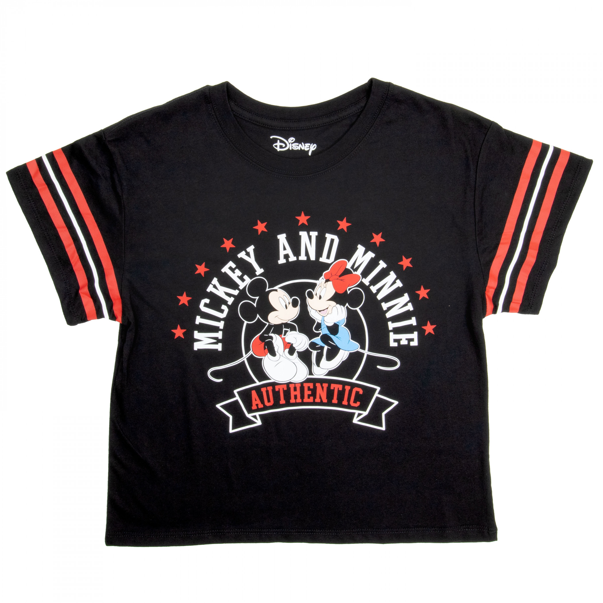 Mickey and Minnie Mouse Authentic 1928 Junior's Hockey Shirt