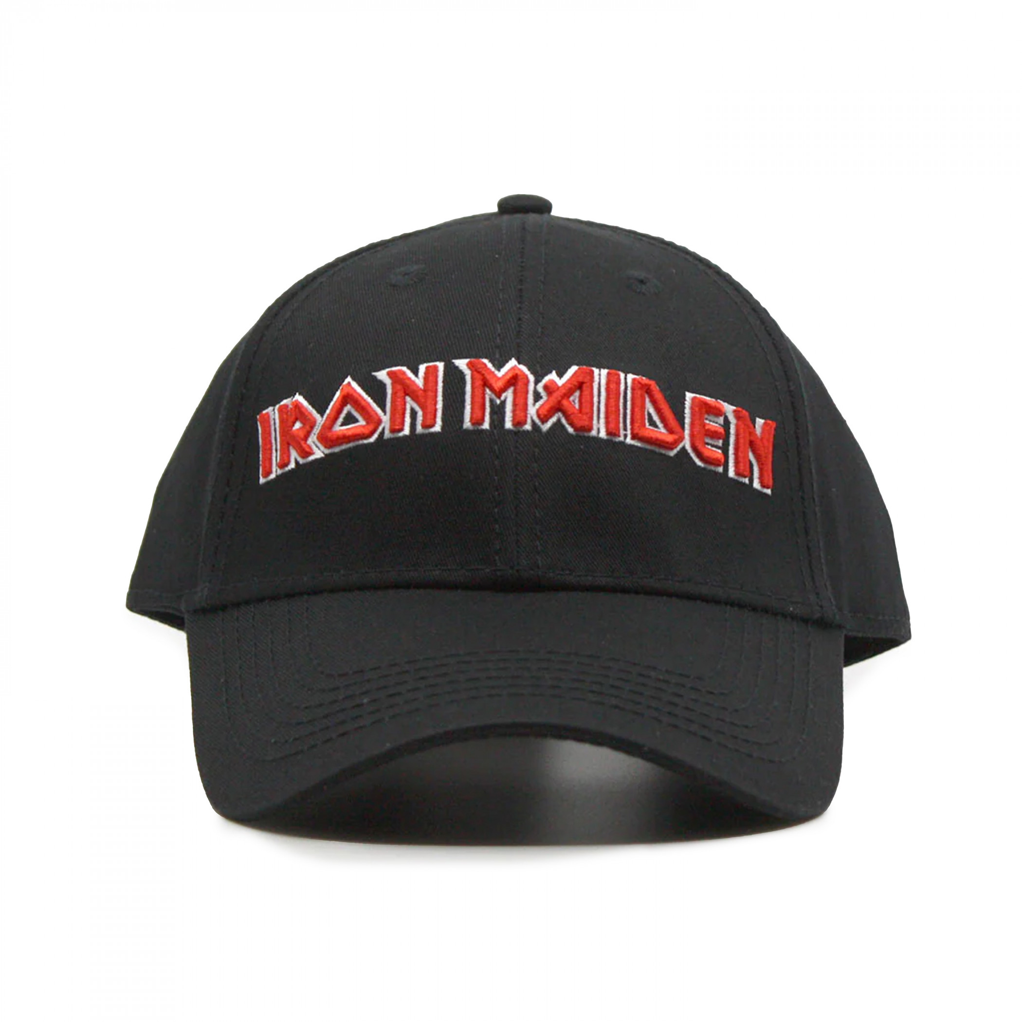 Iron Maiden 3D Embroidered Logo Snapback Hat