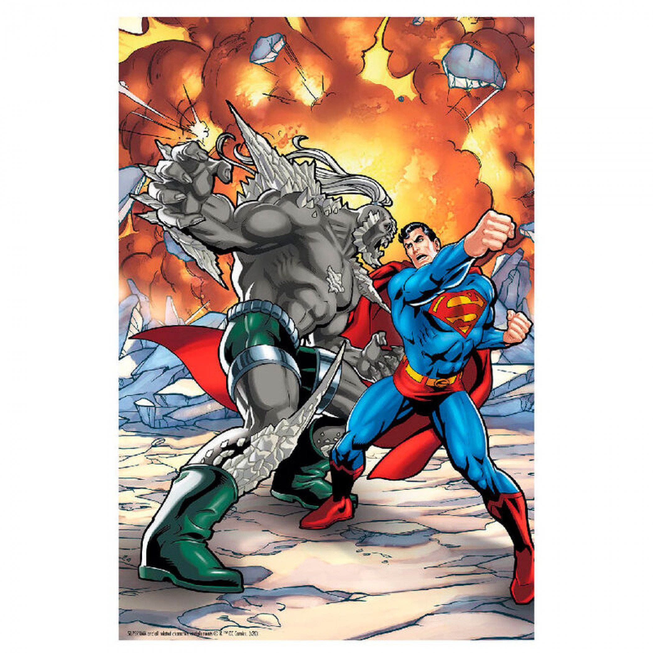 DC Comics Superman vs. Doomsday 3D Image 300pc Puzzle