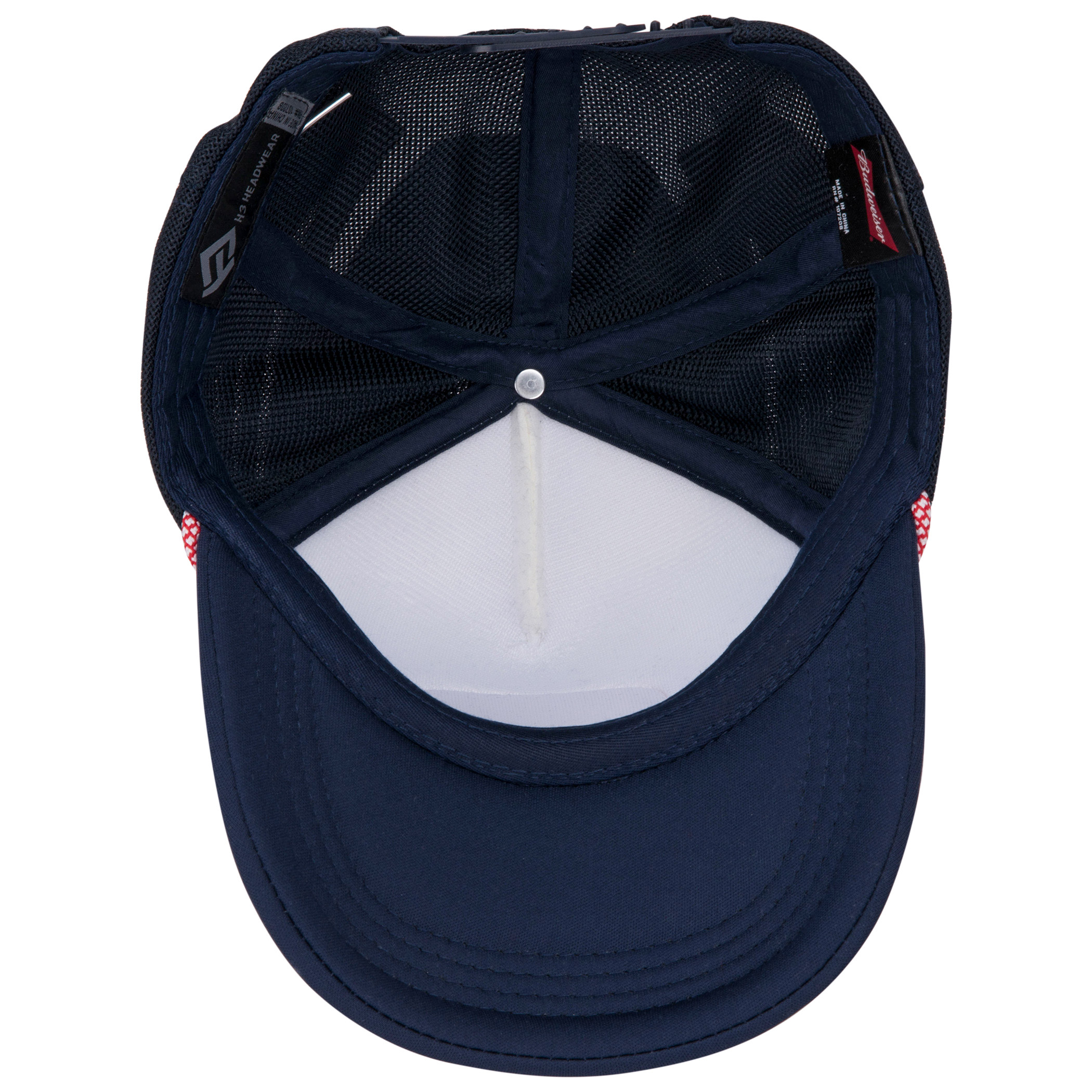 Casquette Rétro Budweiser - Style Baseball Trucker, Logo Athletic Dept.