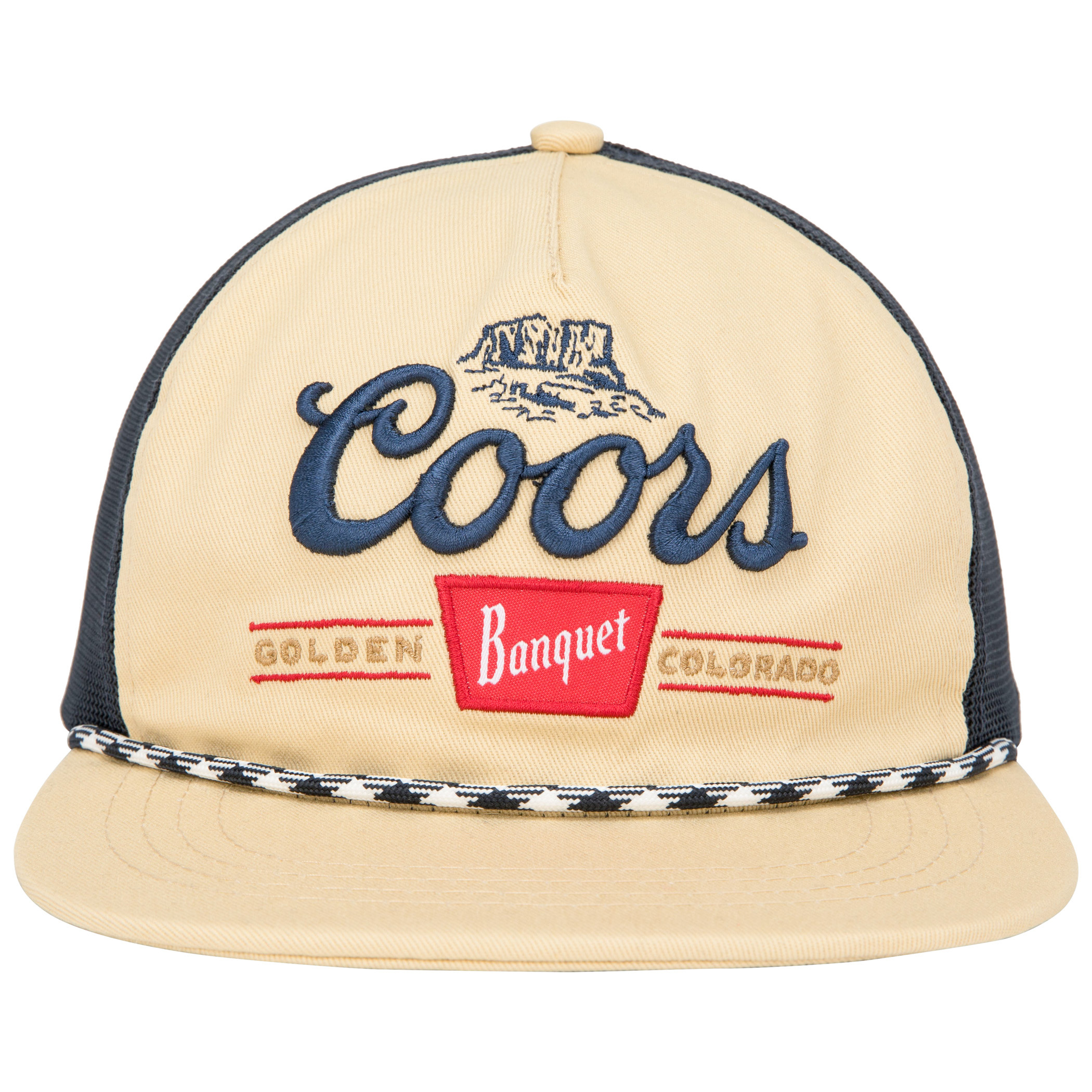 Coors Golden Banquet Plateau Snapback Rope Hat - WearYourBeer display picture 3
