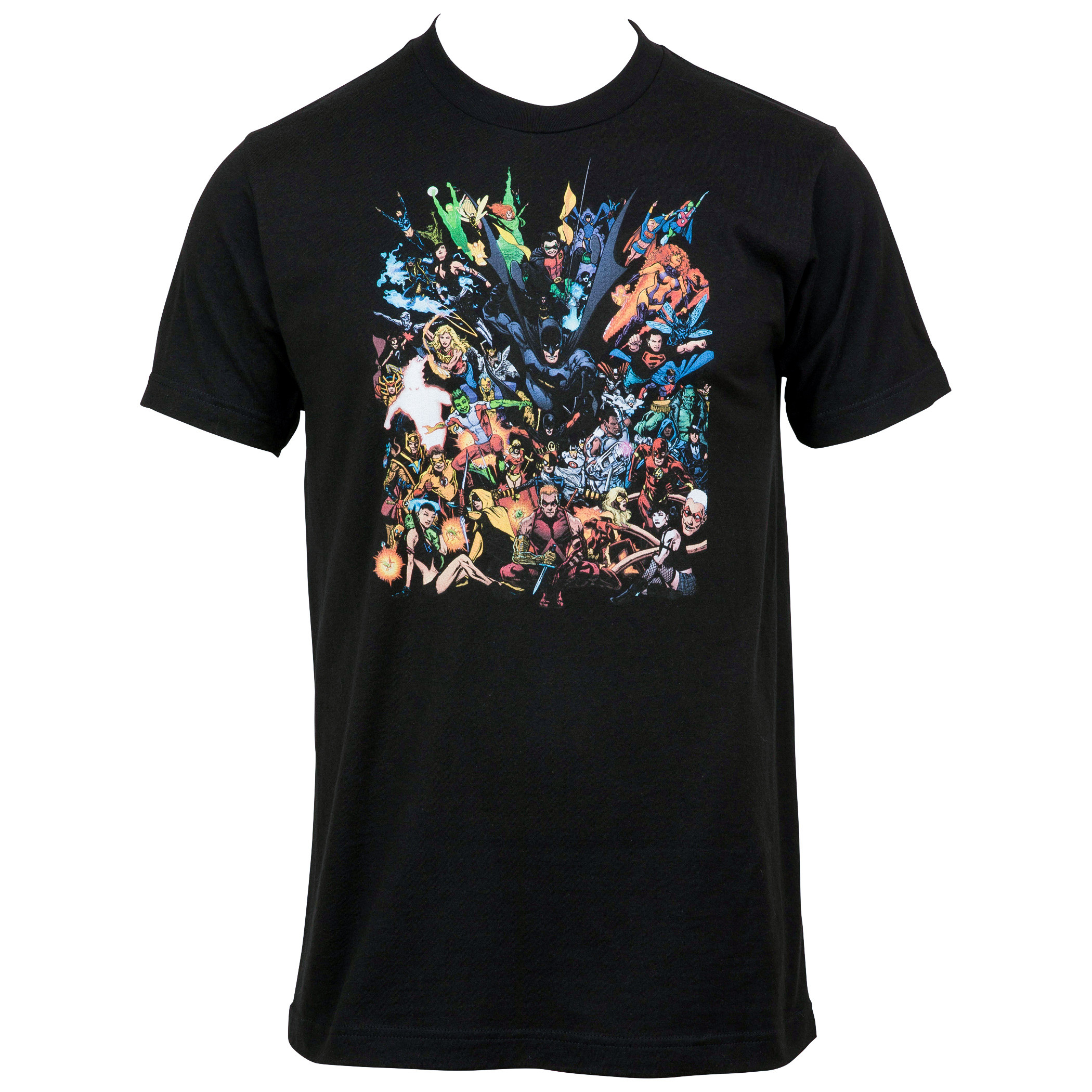 DC Heroes And Justice League All Here T-Shirt