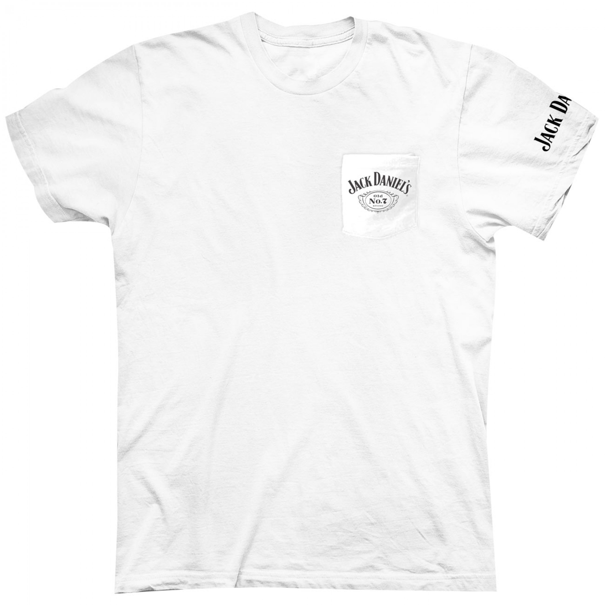 Jack Daniel's White Pocket T-Shirt