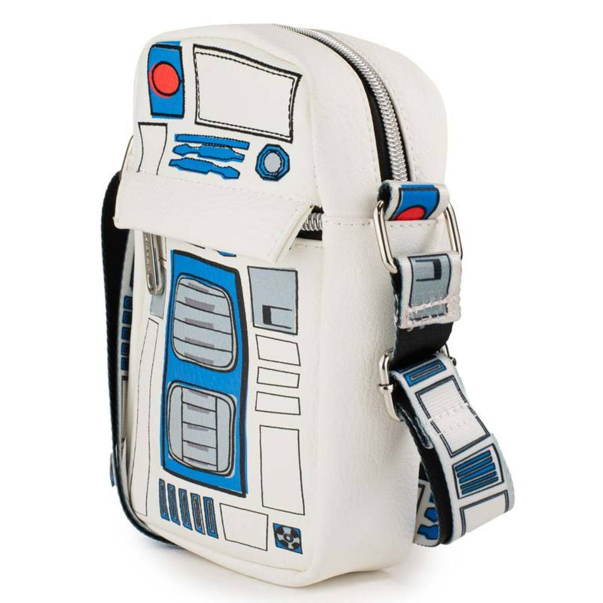 Star Wars R2-D2 Bounding Parts Crossbody Vegan Leather Bag