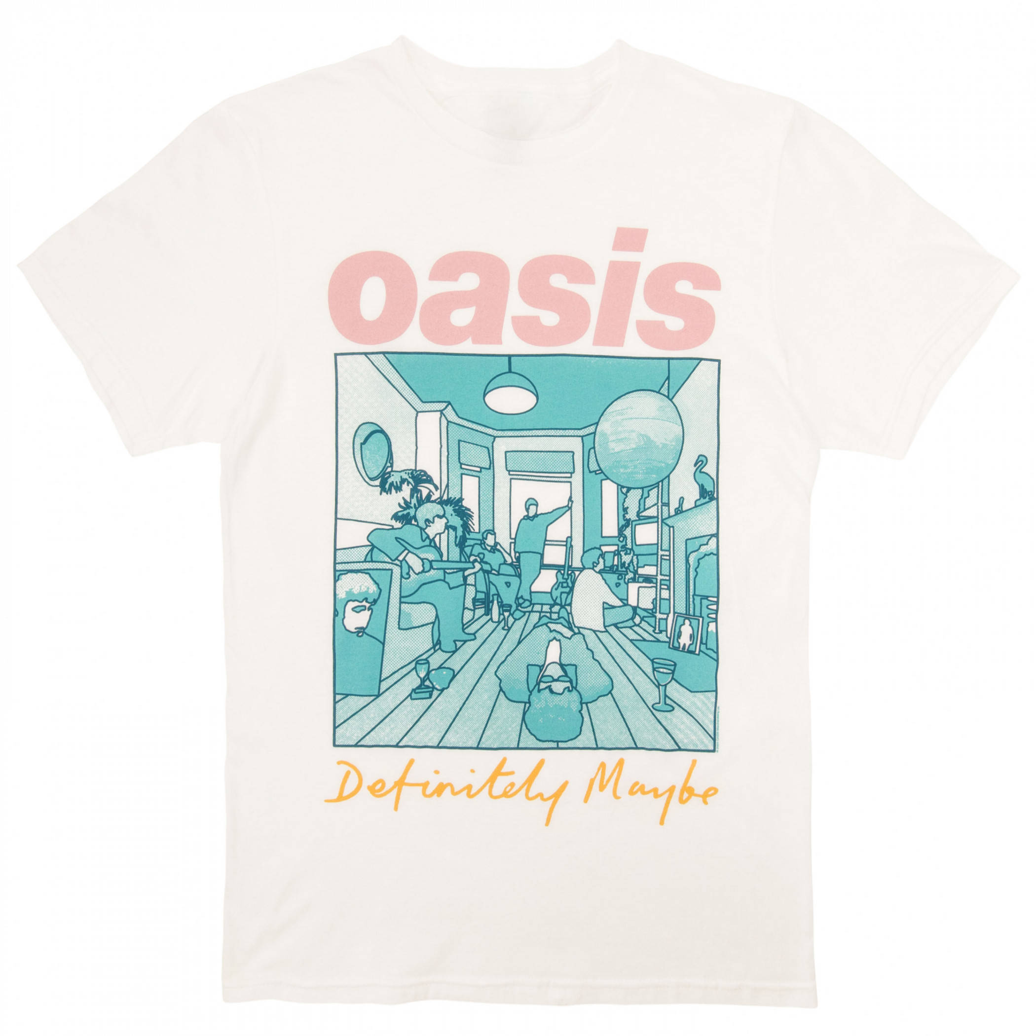 Oasis Definitely Maybe Illustration T-Shirt