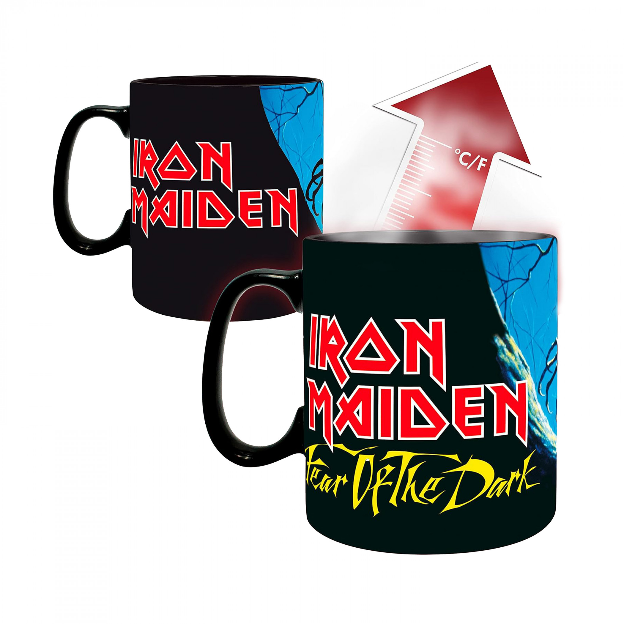 Iron Maiden Fear of the Dark Heat Change Mug