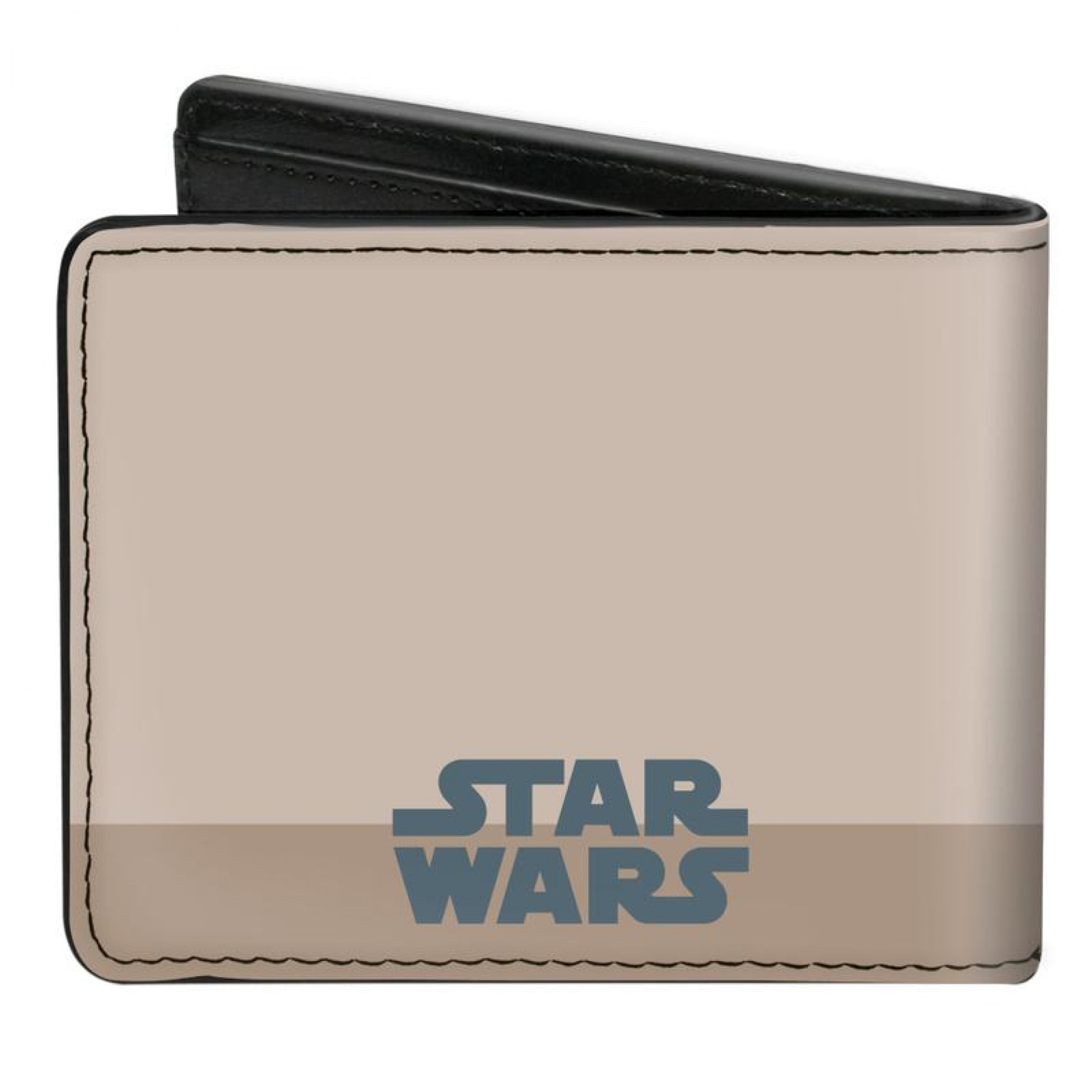 Star Wars The Mandalorian The Child Grogu Hiding Vegan Leather Wallet