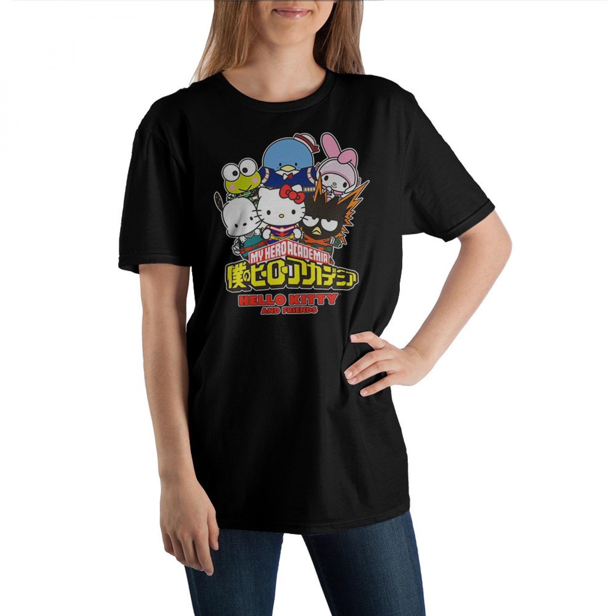 My Hero Academia x Hello Kitty and Friends Crossover T-Shirt