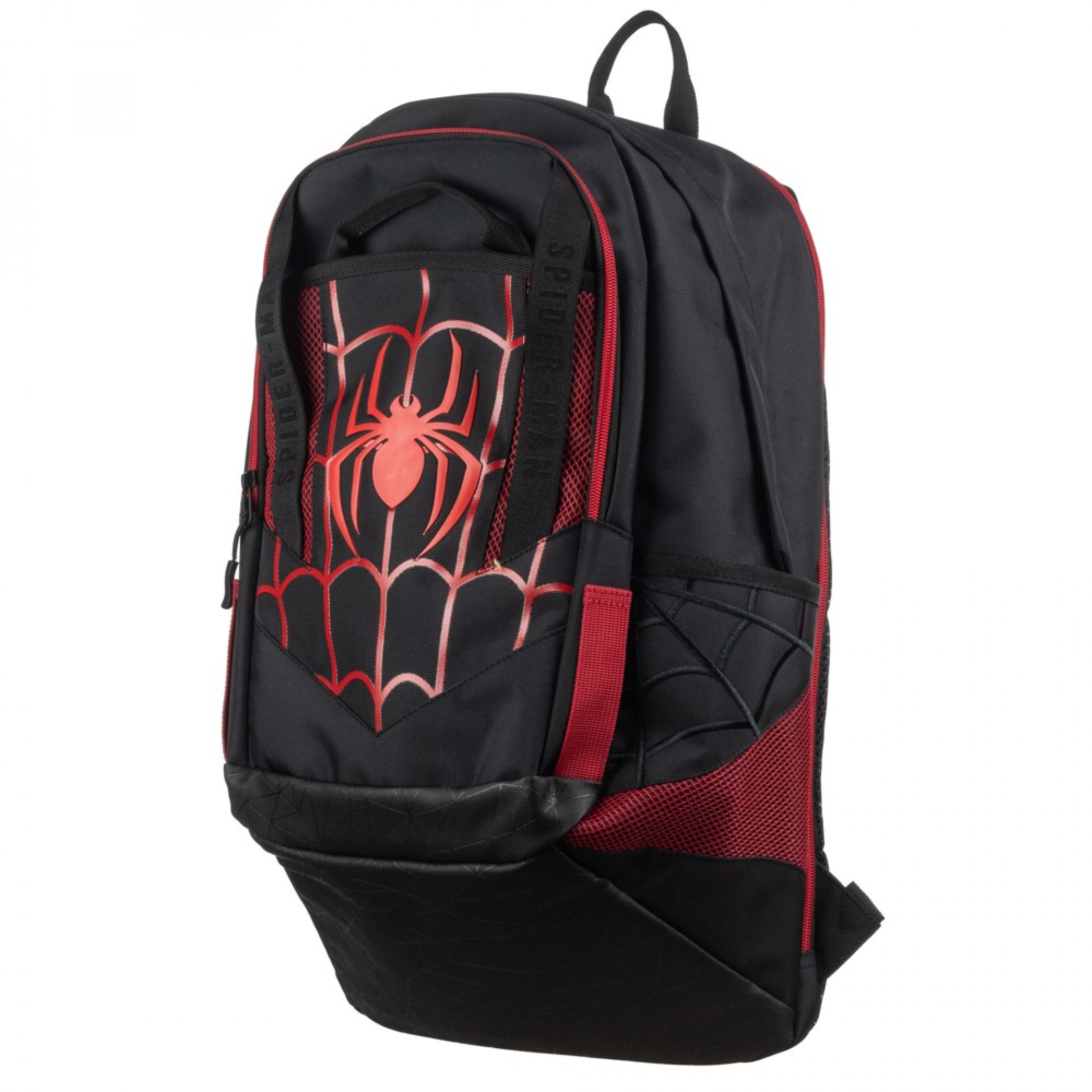 Spider Web - Black & Red Backpack for Sale by theflatfaces