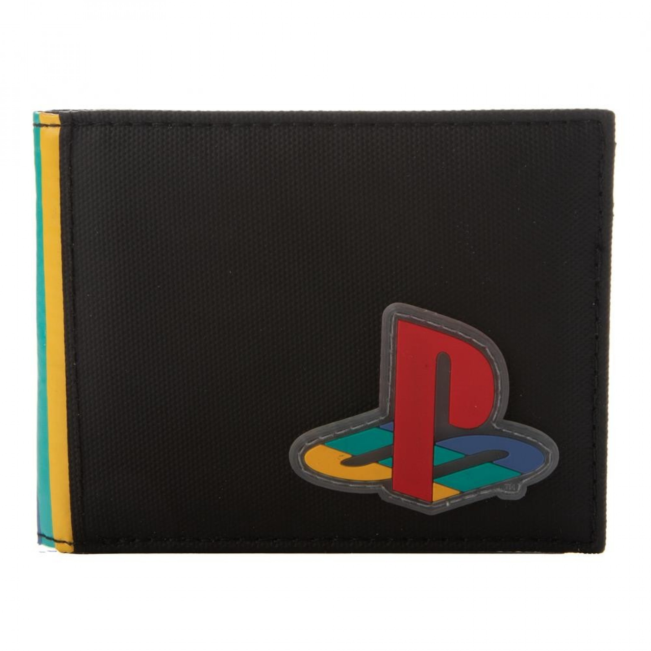 PlayStation Rubber Patch Bifold Wallet SuperHeroStuff