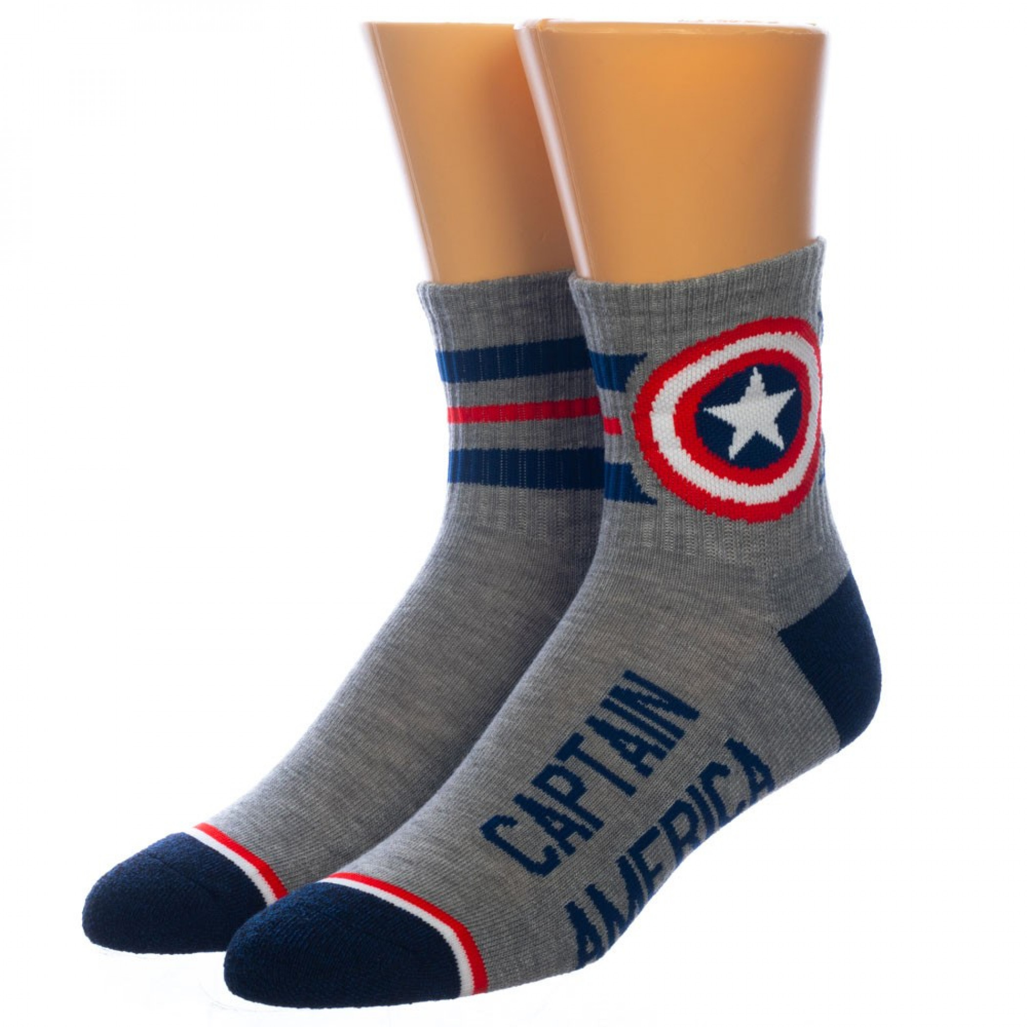 Captain Marvel Ankle Socks (3-Pack)