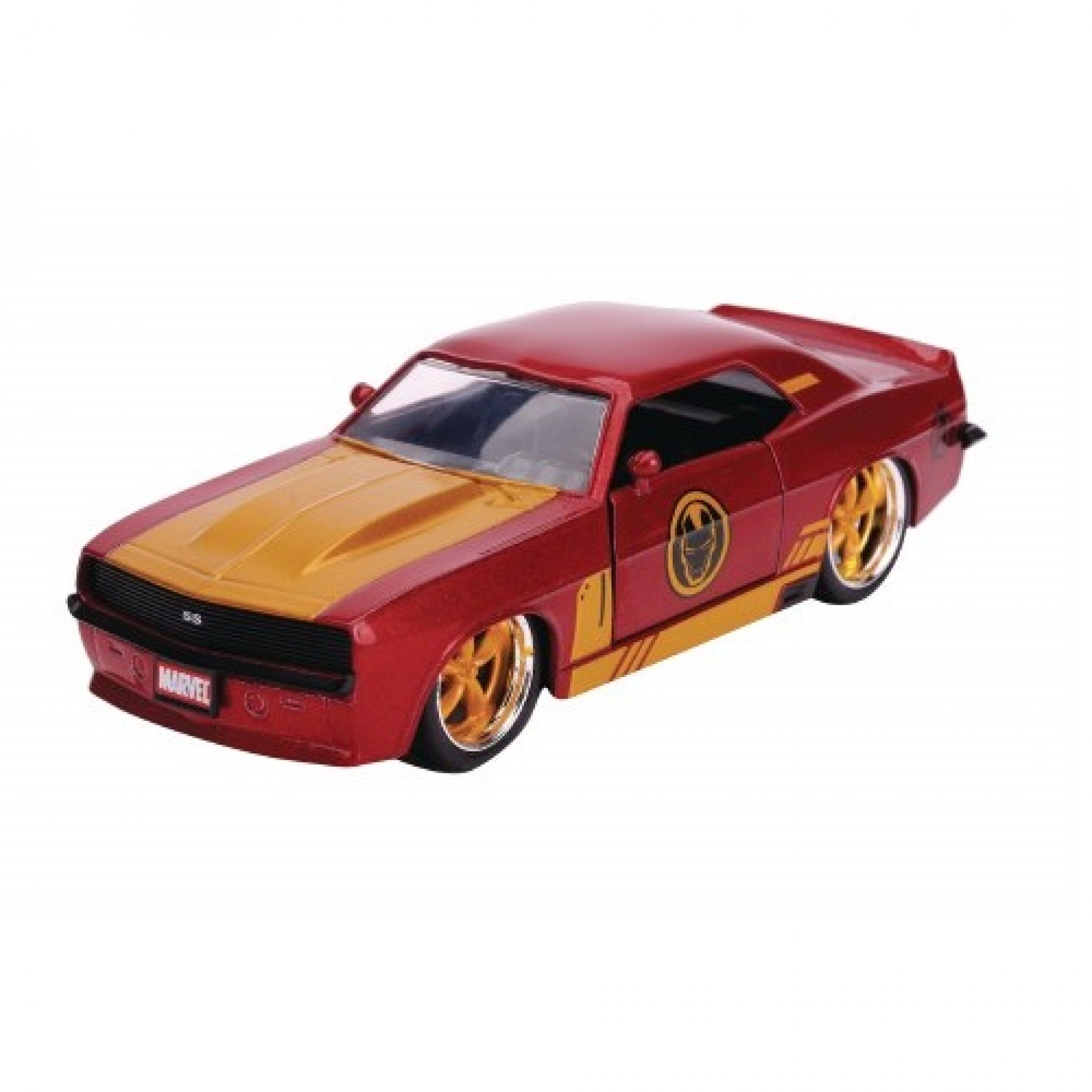 Iron Man 1969 Chevy Camaro Diecast Metal 5" Movie Car by Jada Toys