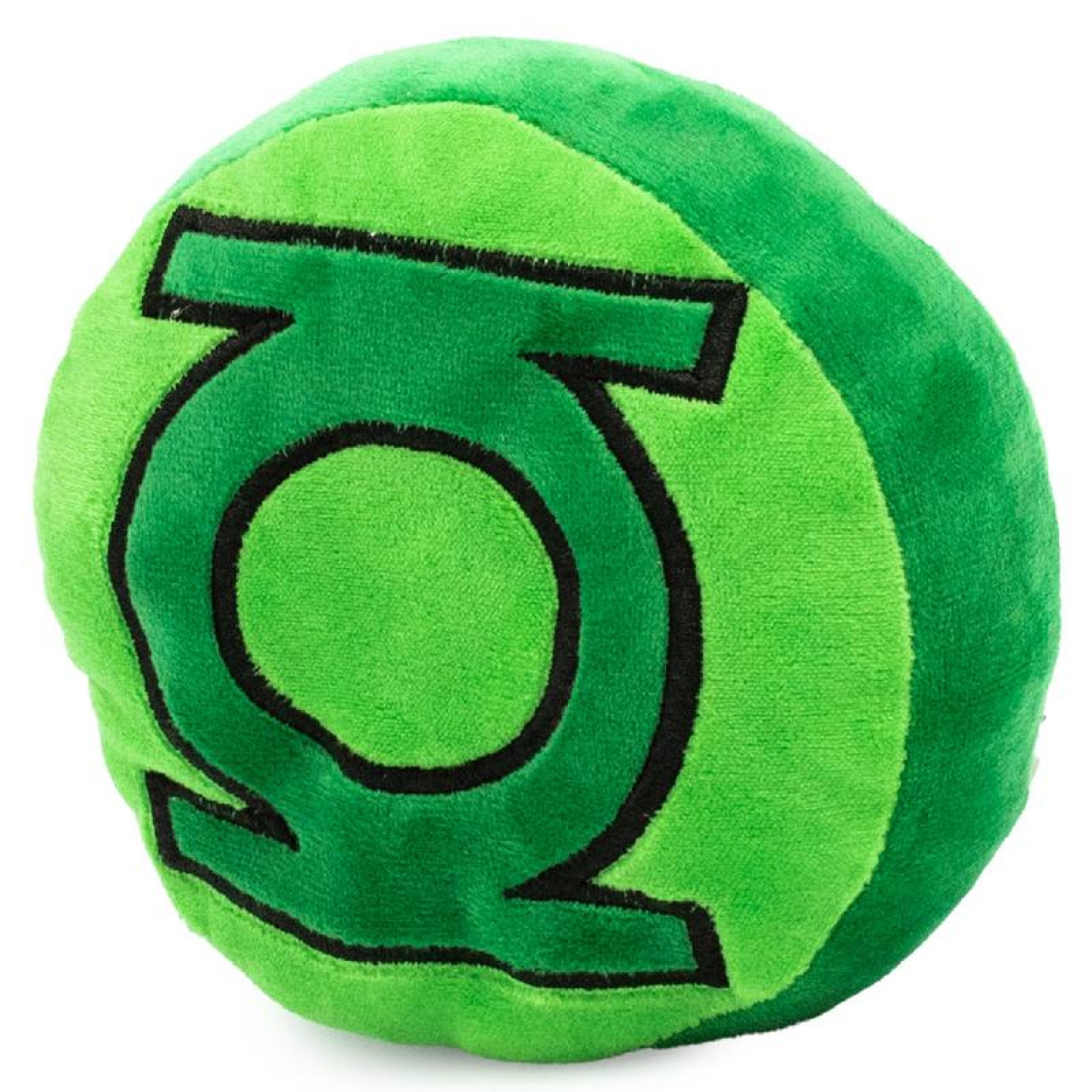 DC Comics Green Lantern Shaped Plush Squeaky Dog Toy