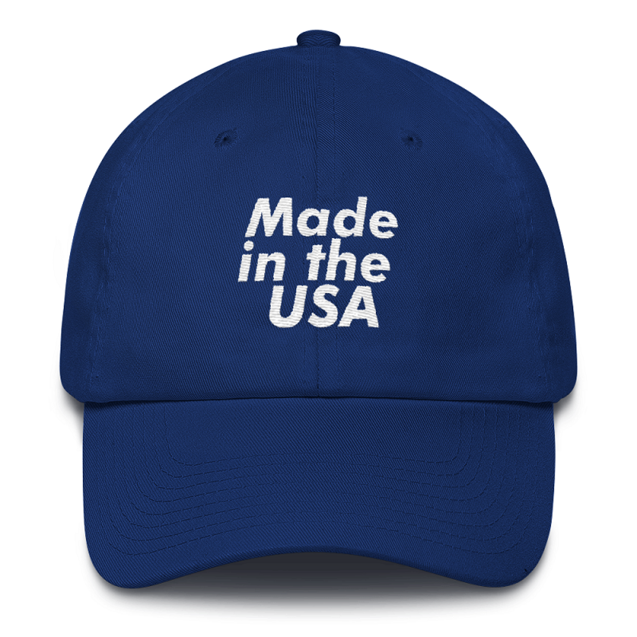 Made in the USA Blue Dad Hat