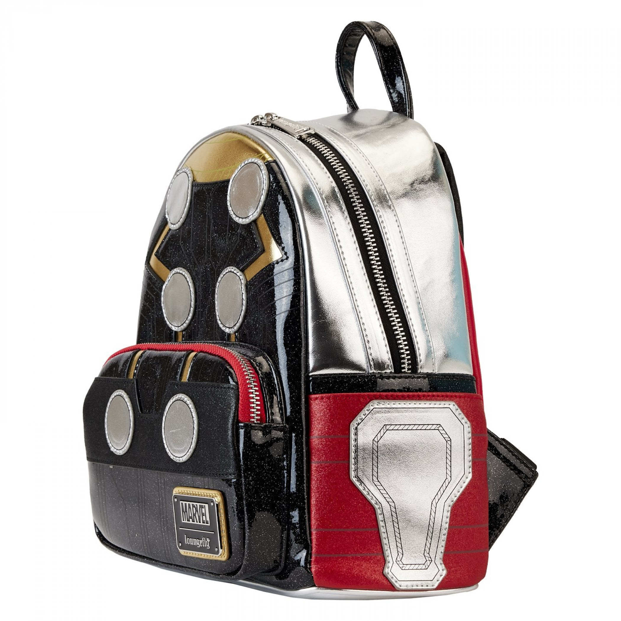 Thor Metallic Cosplay Mini Backpack by Loungefly