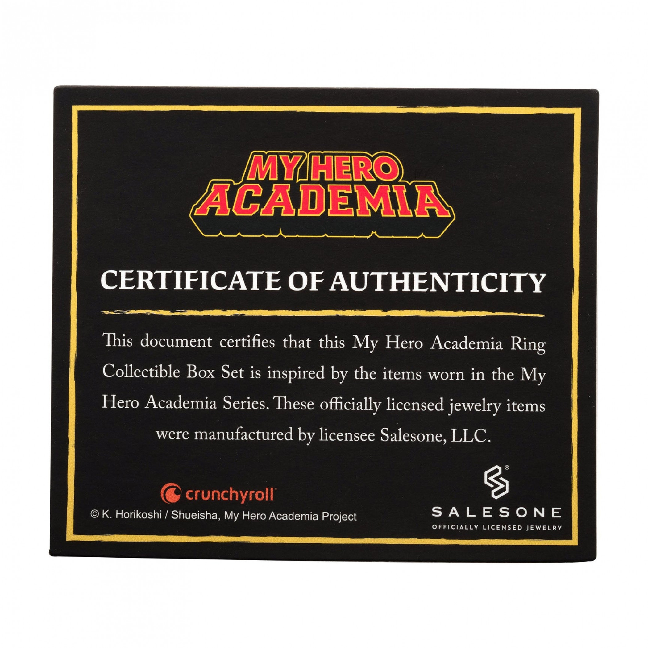My Hero Academia 9-Piece Rings Set