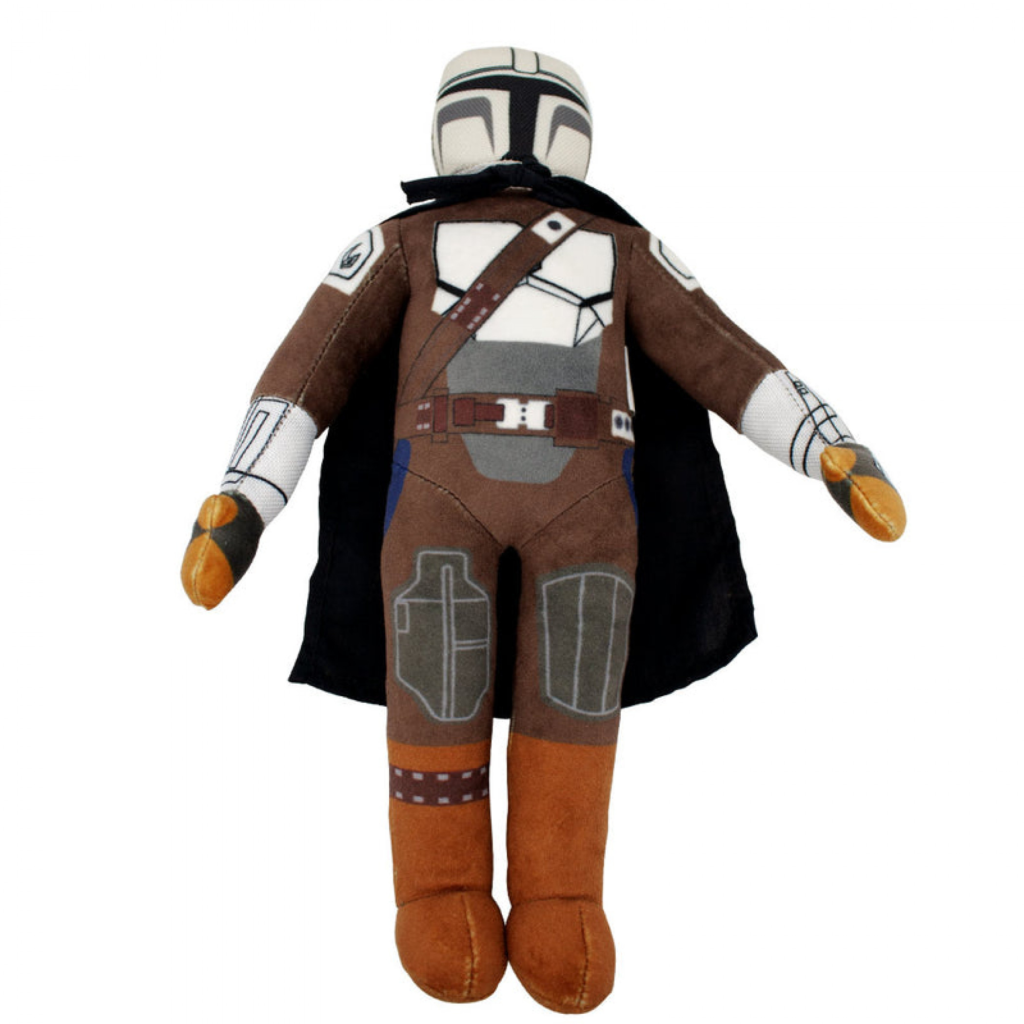 Star Wars The Mandalorian Standing Figure Pose Plush Squeaky Dog Toy
